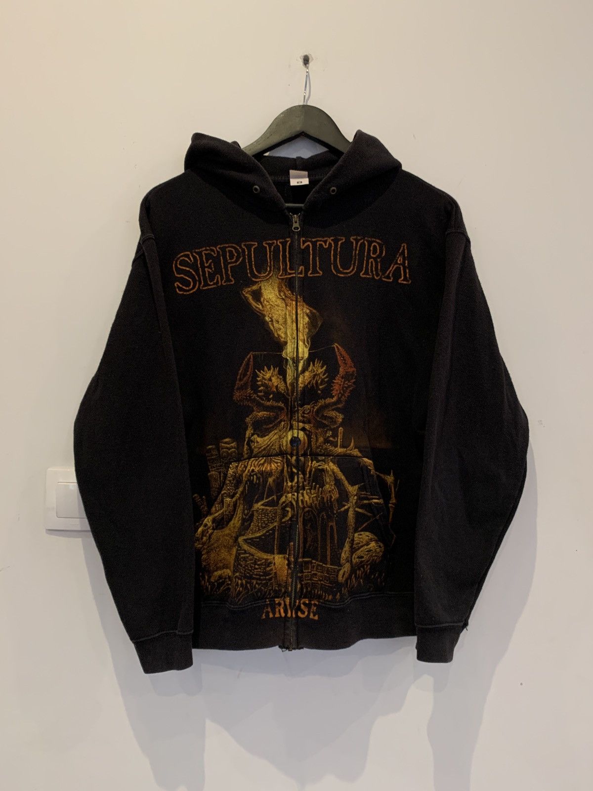 Rock Band × Very Rare × Vintage Sepultura Arise Tour 1991 rare 