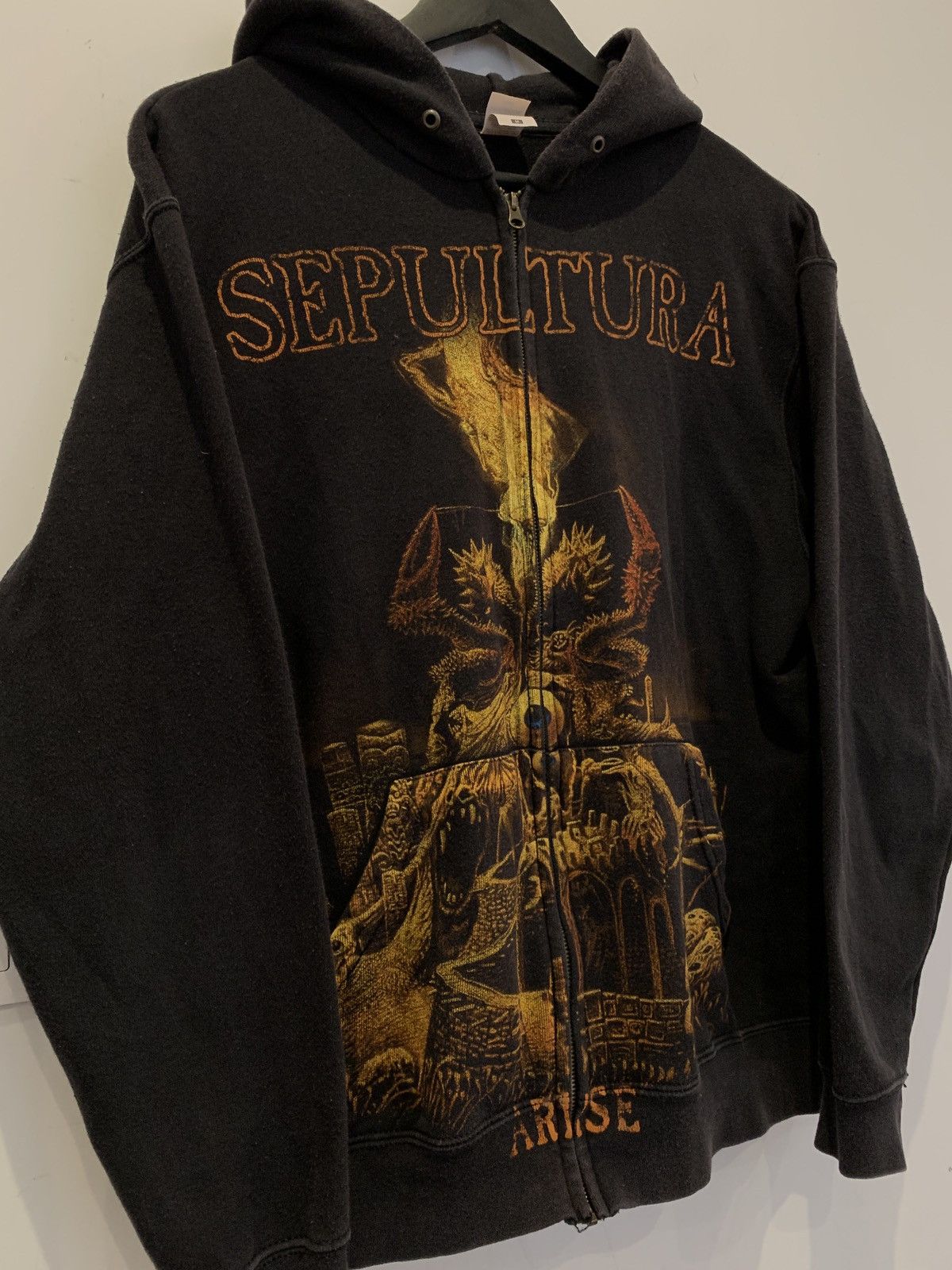 Rock Band × Very Rare × Vintage Sepultura Arise Tour 1991 rare 