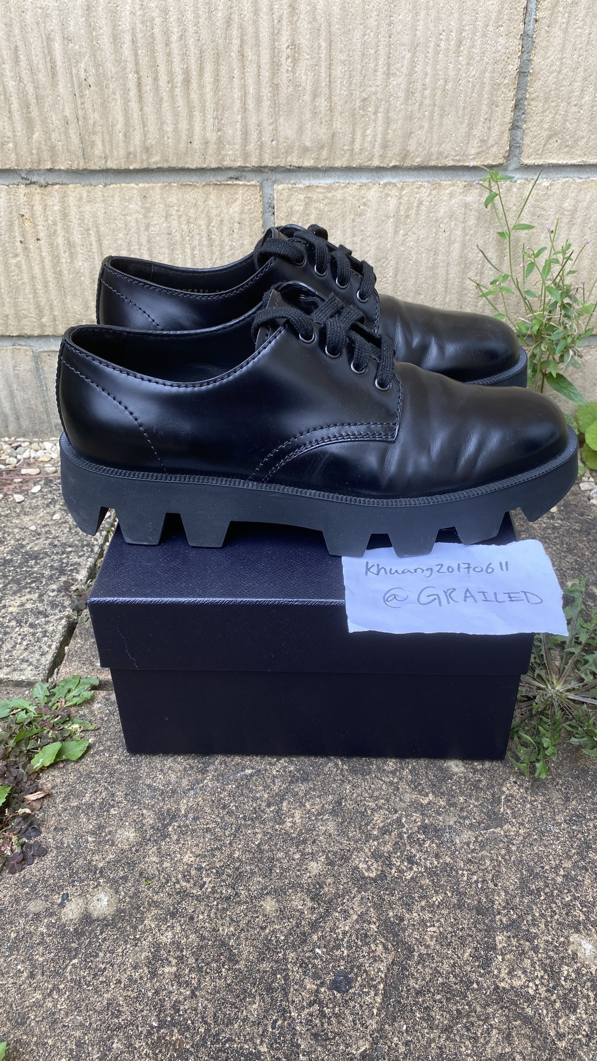 Prada Prada Rocksand Derby Size US 11 / EU 44 - 1 Thumbnail