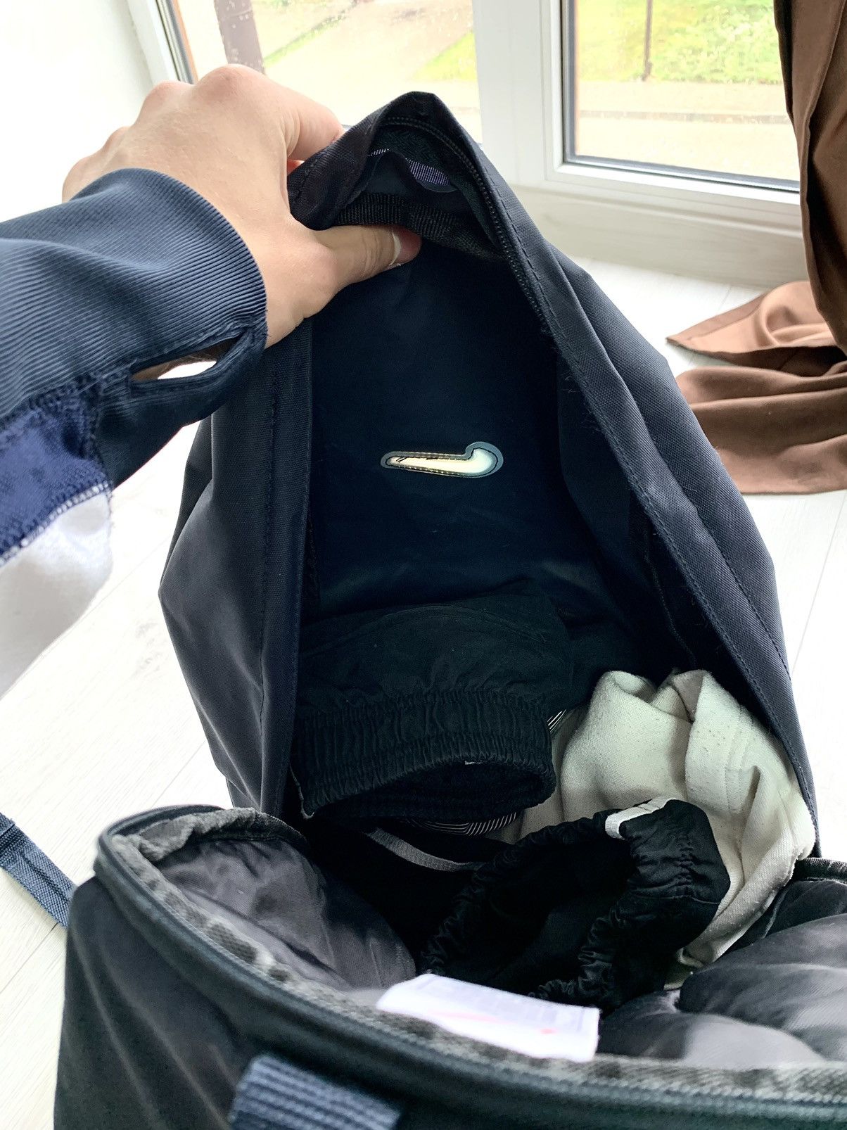 Nike × Vintage Nike 1990 Backpack Vintage TN style Size ONE SIZE - 13 Thumbnail
