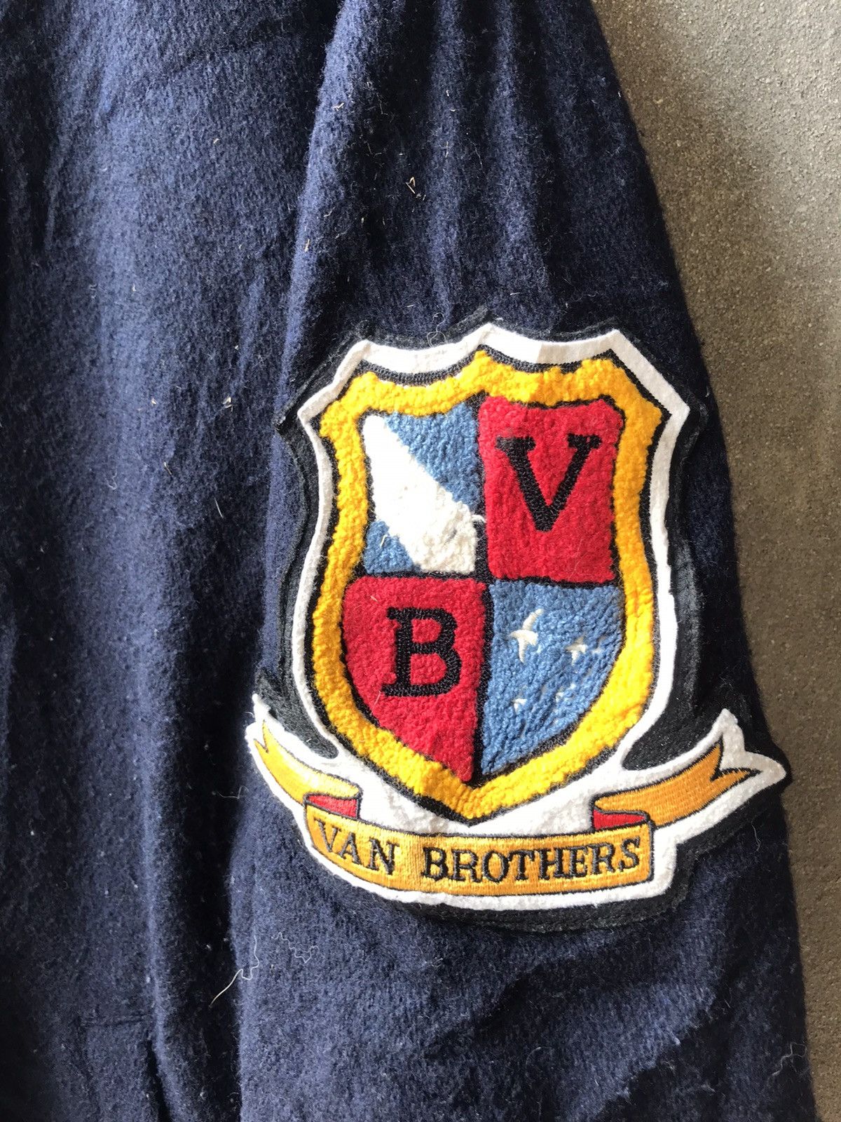 Japanese Brand × Van ❗️Van Brothers Wool Varsity Jacket❗️ Size US L / EU 52-54 / 3 - 8 Thumbnail