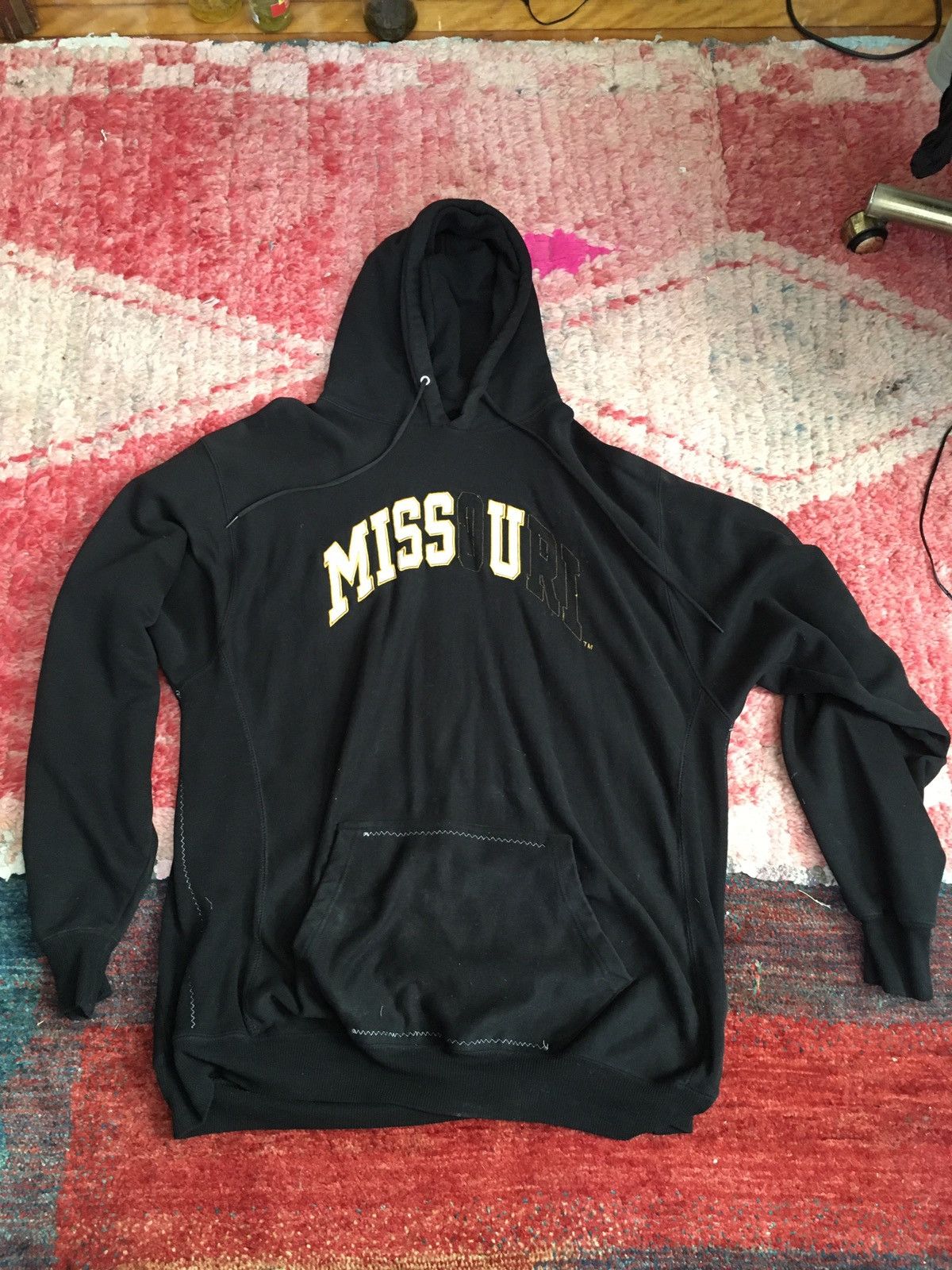 Vintage Miss U Custom stitched Missouri removed Drake College Hoodie Grailed