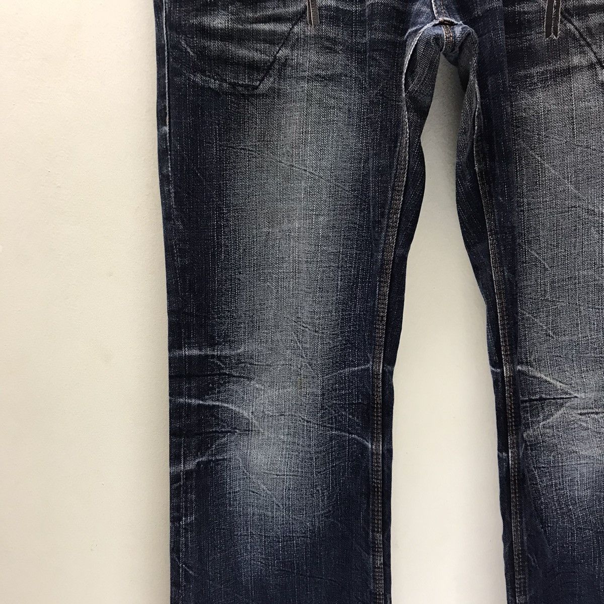 Nicole Club Nicole Club For Men Distressed Denim Flare Jeans Multipocket Size US 36 / EU 52 - 6 Thumbnail