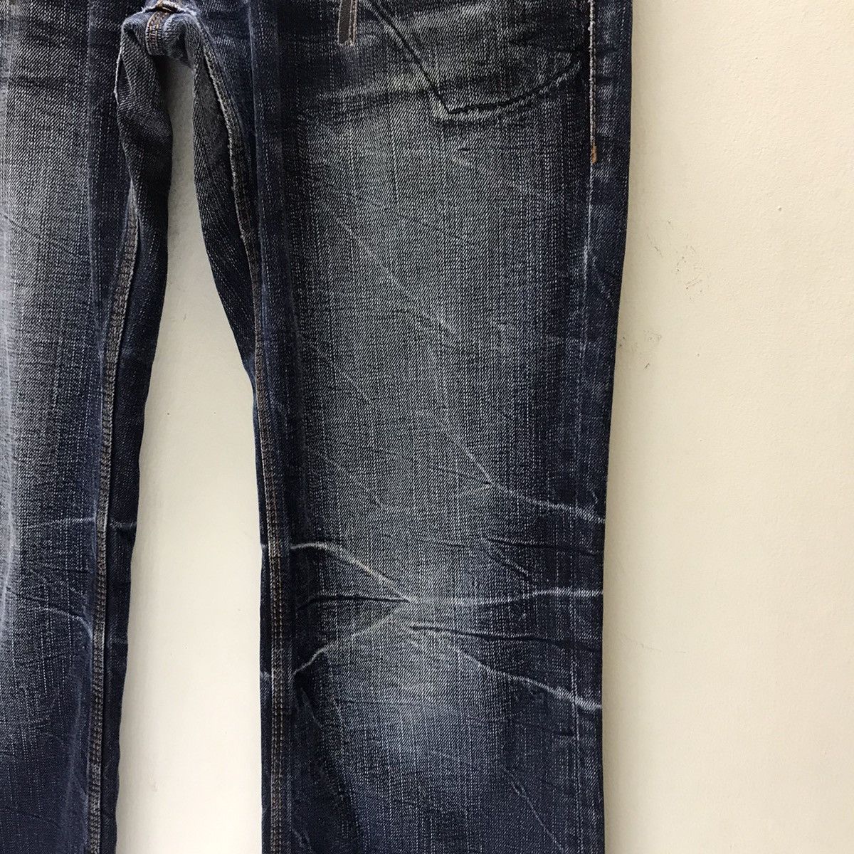 Nicole Club Nicole Club For Men Distressed Denim Flare Jeans Multipocket Size US 36 / EU 52 - 7 Thumbnail