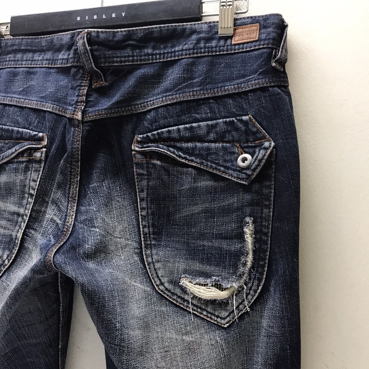 Nicole Club Nicole Club For Men Distressed Denim Flare Jeans Multipocket Size US 36 / EU 52 - 12 Thumbnail
