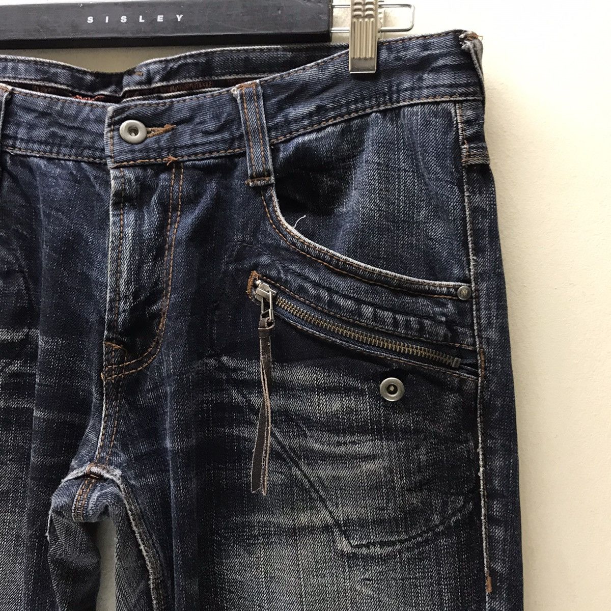 Nicole Club Nicole Club For Men Distressed Denim Flare Jeans Multipocket Size US 36 / EU 52 - 5 Thumbnail