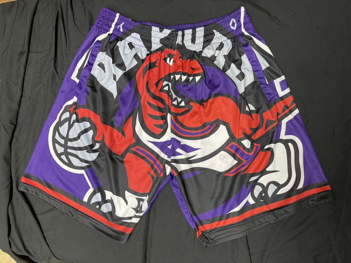 NBA × Vintage vintage Toronto Raptors Purple Shorts | Grailed
