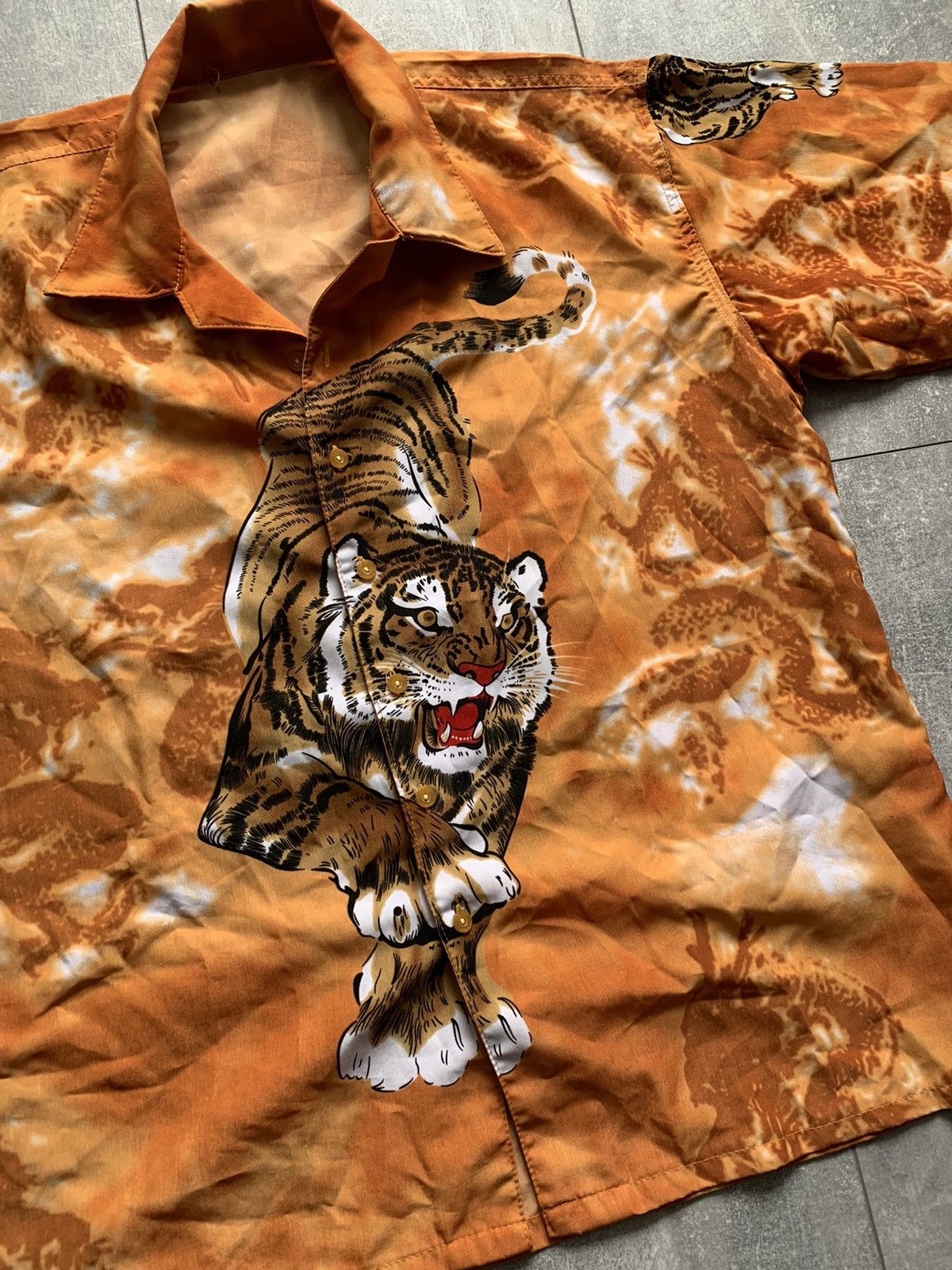 Other Vintage tiger Japan style crazy shirt Size US M / EU 48-50 / 2 - 6 Thumbnail
