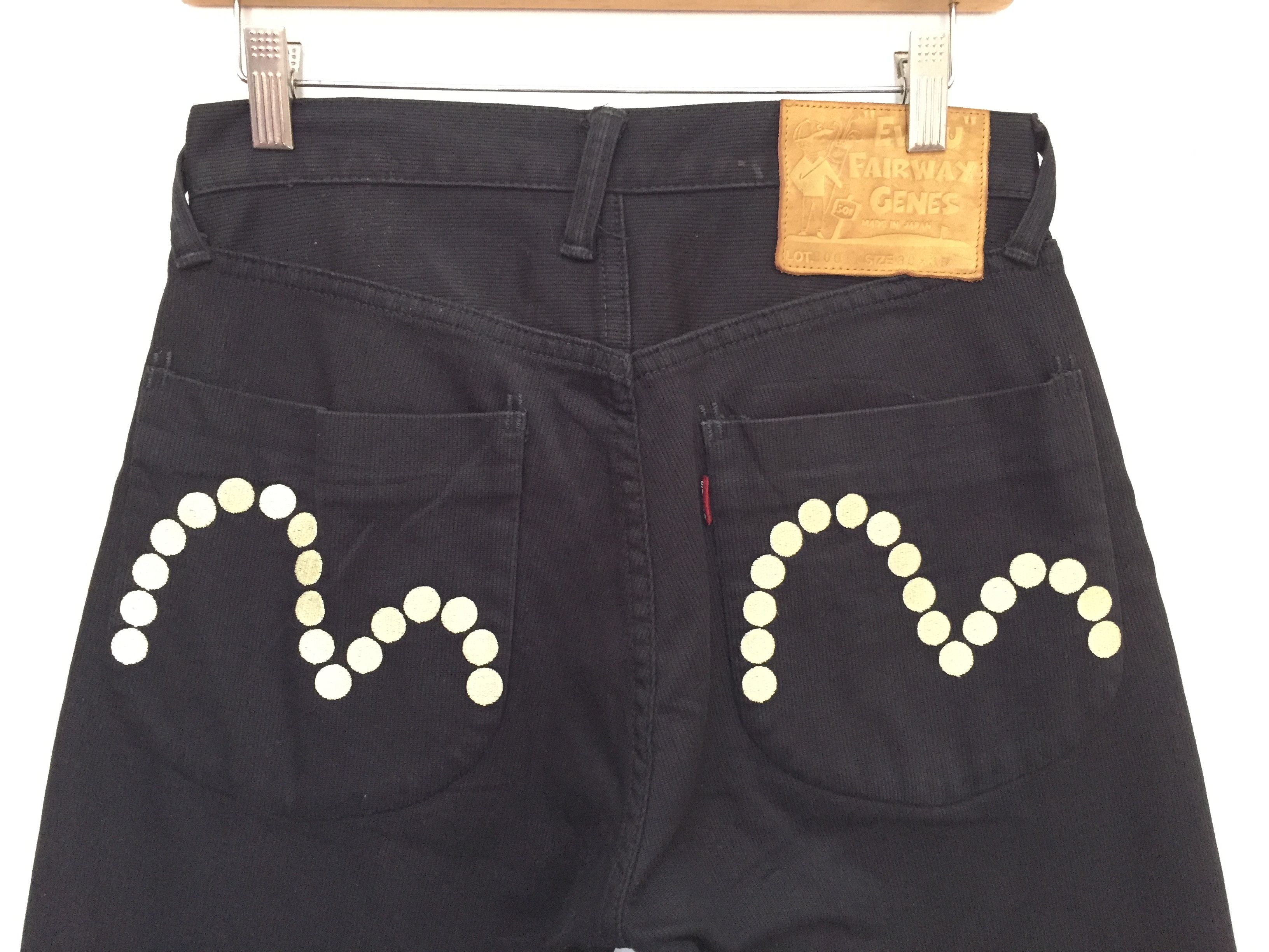 Evisu Made Only by Yamane Embroidered circle logo pants Size US 28 / EU 44 - 3 Thumbnail