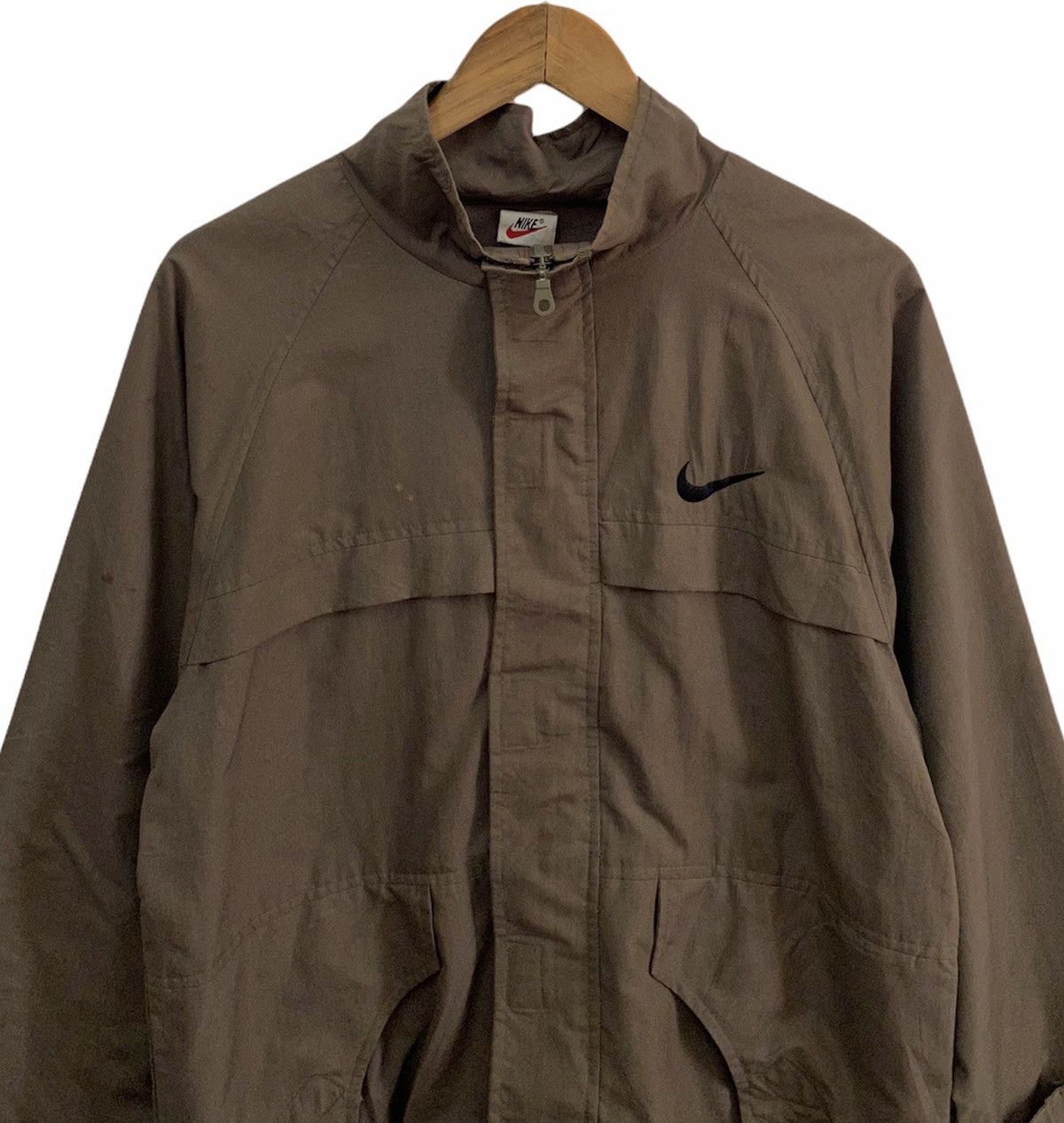 Nike 🔥VINTAGE NIKE DOUBLE POCKET STREETWEAR JACKET Size US S / EU 44-46 / 1 - 4 Thumbnail