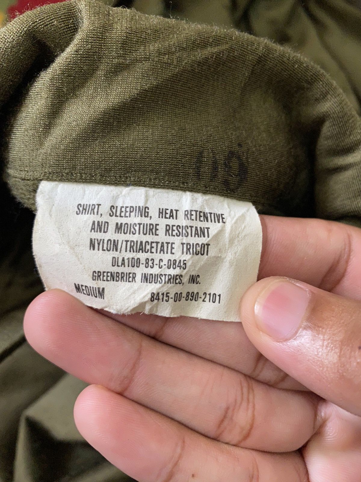 Other 🔥VINTAGE GREENBRIER INDUSTRIES NYLON/TRIACETATE TRICOT Size US M / EU 48-50 / 2 - 4 Thumbnail
