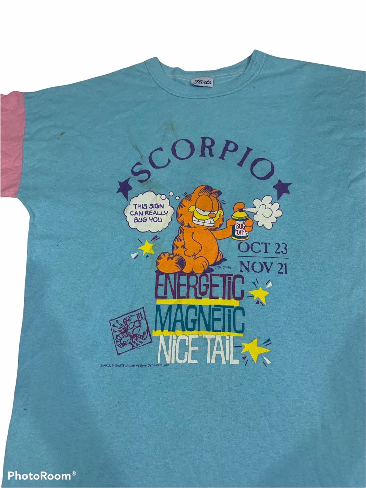 Garfield × Vintage Vintage Garfield Copyright 1978 Shirt