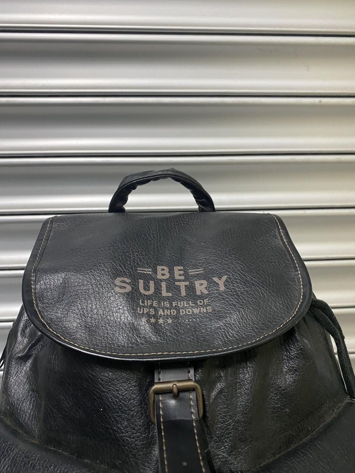 Japanese Brand × Leather LEATHER BAGPACK Size ONE SIZE - 6 Thumbnail