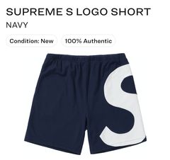 Supreme S Logo Short | Grailed
