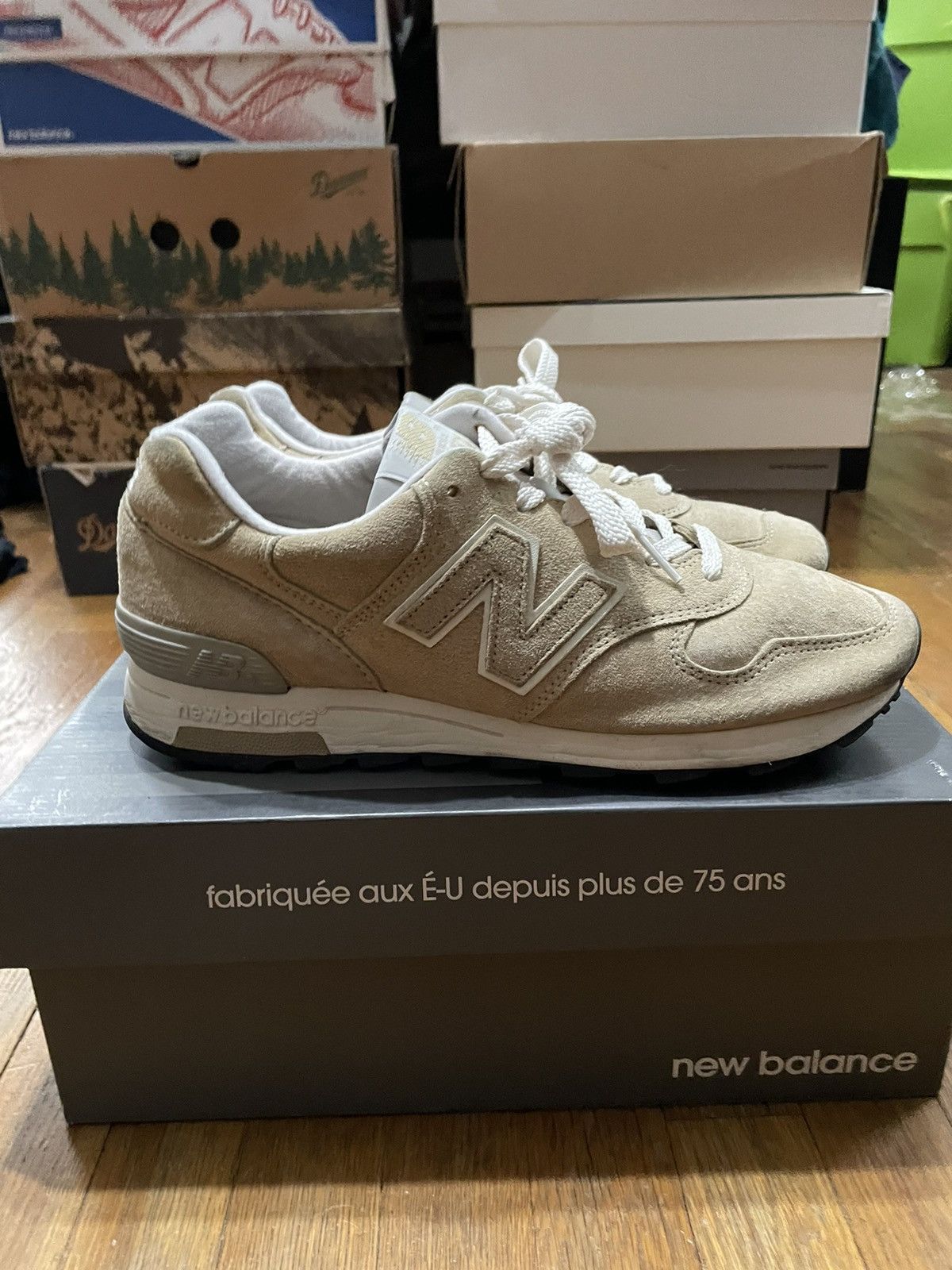 New balance 1400 Khaki outlet Brown