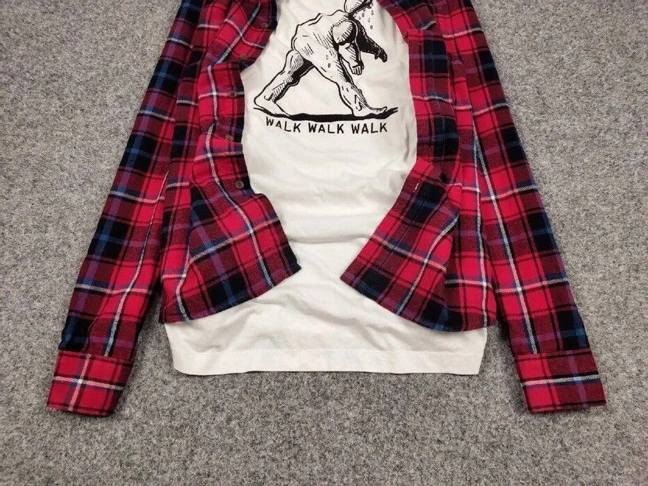 Flannel Vintage Flannel Shirt Checkered Travis Scott Style Hype Size US M / EU 48-50 / 2 - 5 Thumbnail