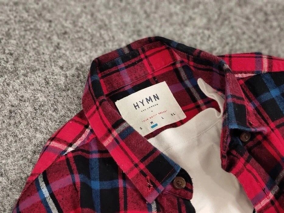 Flannel Vintage Flannel Shirt Checkered Travis Scott Style Hype Size US M / EU 48-50 / 2 - 12 Thumbnail