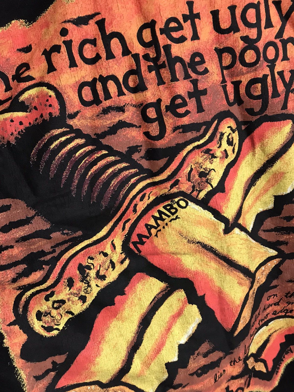 Mambo MAMBO 1996 Vintage Long Sleeve T-shirt The Rich Get Ugly Size US L / EU 52-54 / 3 - 8 Thumbnail
