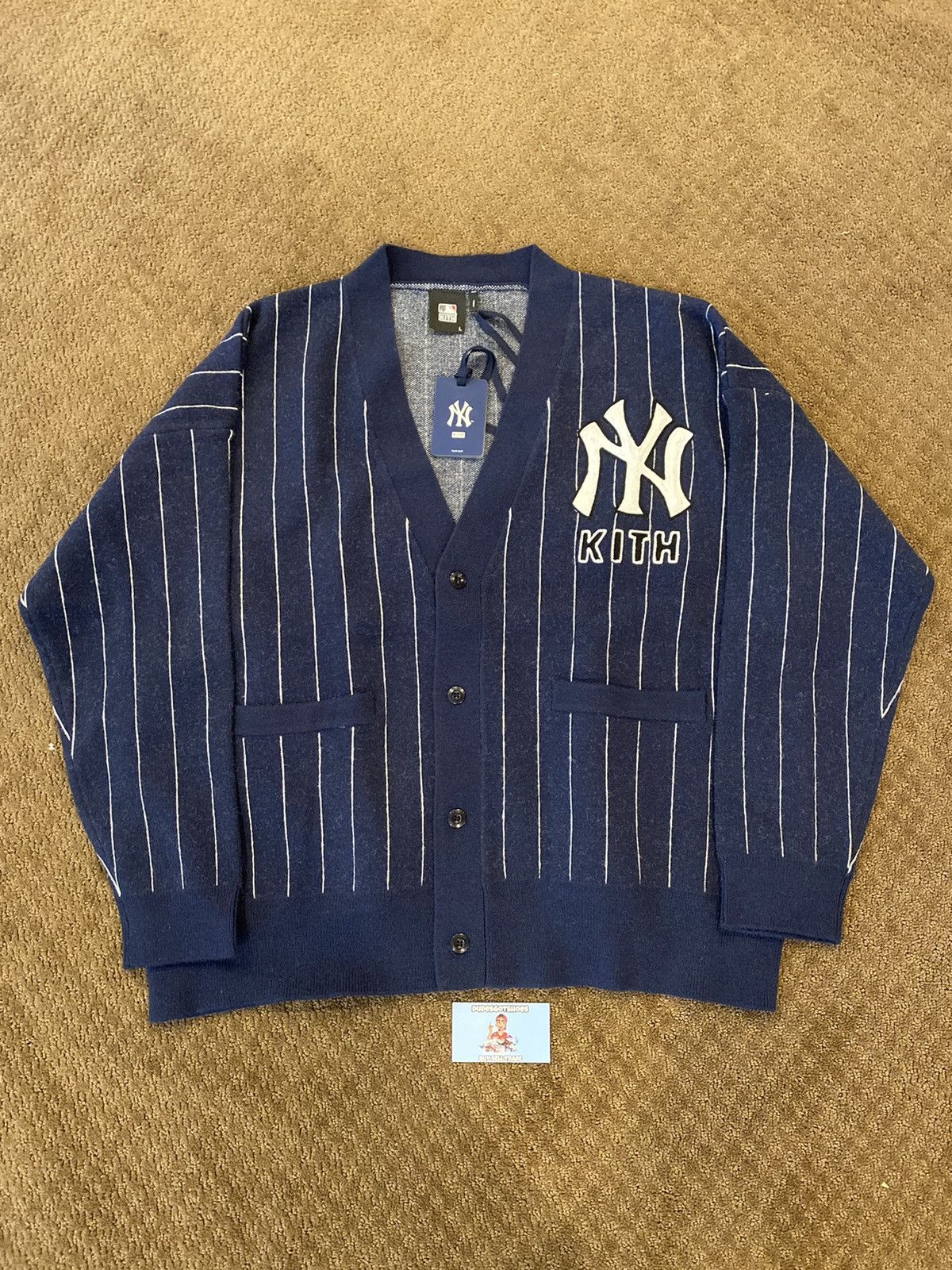 Kith Kith x MLB New York Yankees Cardigan | Grailed