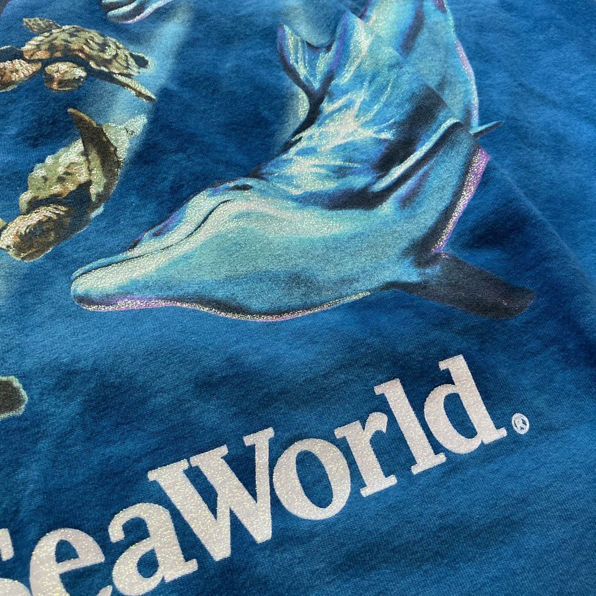 Arts & Science vintage seaworld dolphin turtle animal tie dye tee Size US M / EU 48-50 / 2 - 4 Thumbnail