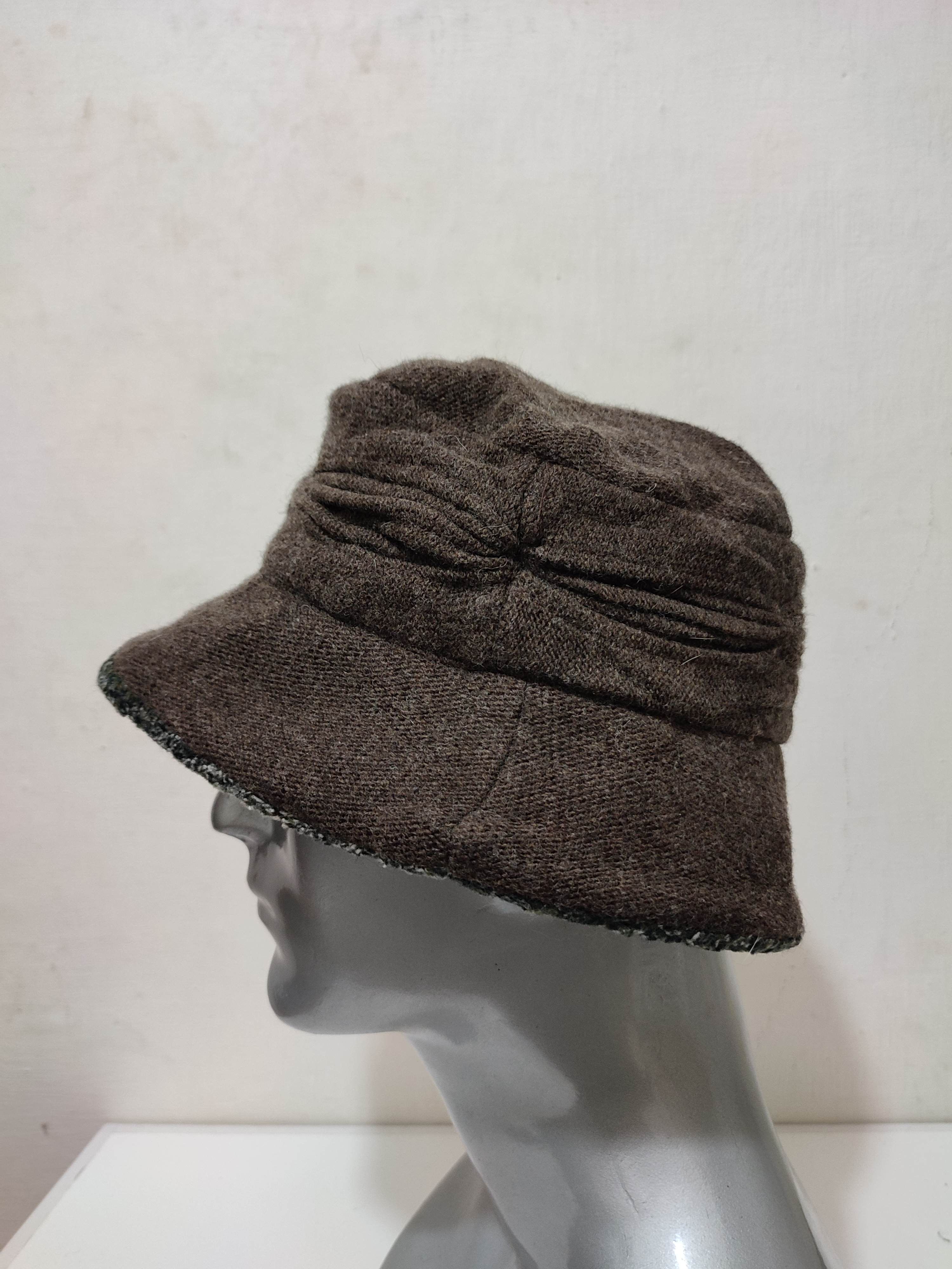 Japanese Brand 🔥Unknown Japanese Wrinkles design Bucket Hats Size ONE SIZE - 1 Thumbnail