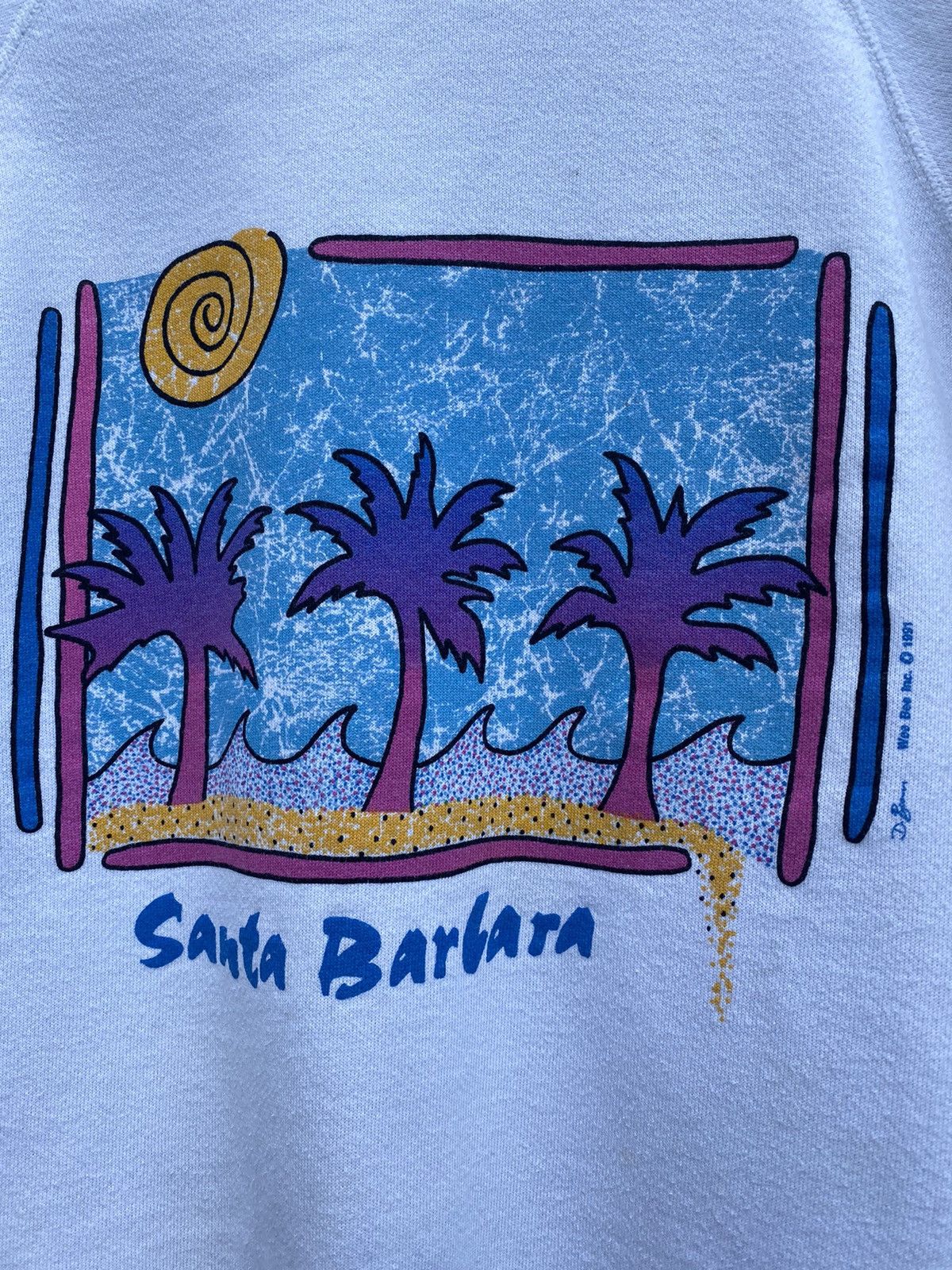 Vintage Vintage 1991 Santa Barbara Movie Licensed Sweatshirt Size US M / EU 48-50 / 2 - 3 Thumbnail
