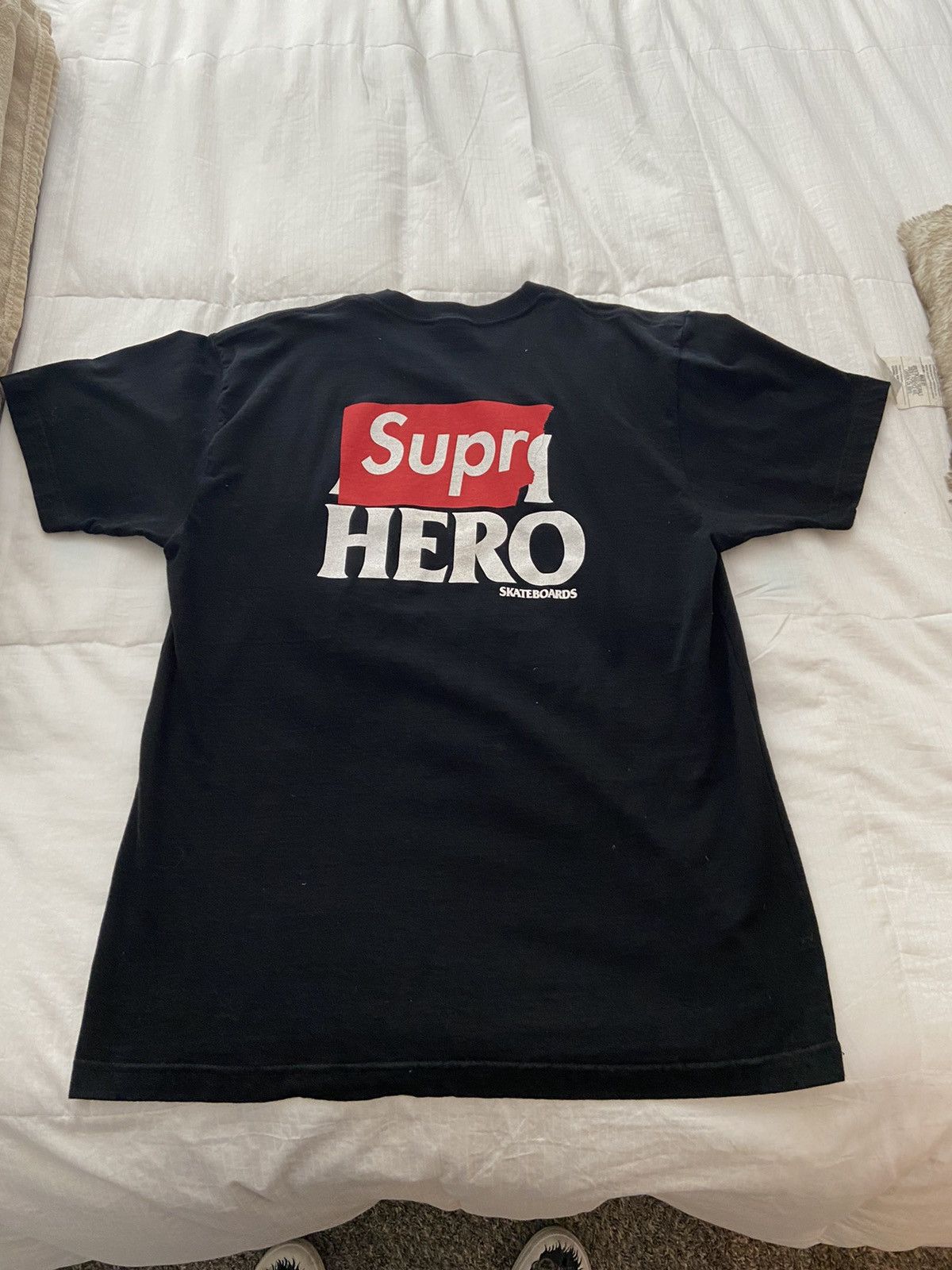 Supreme Supreme x Anti hero Logo Pocket Tee | Grailed