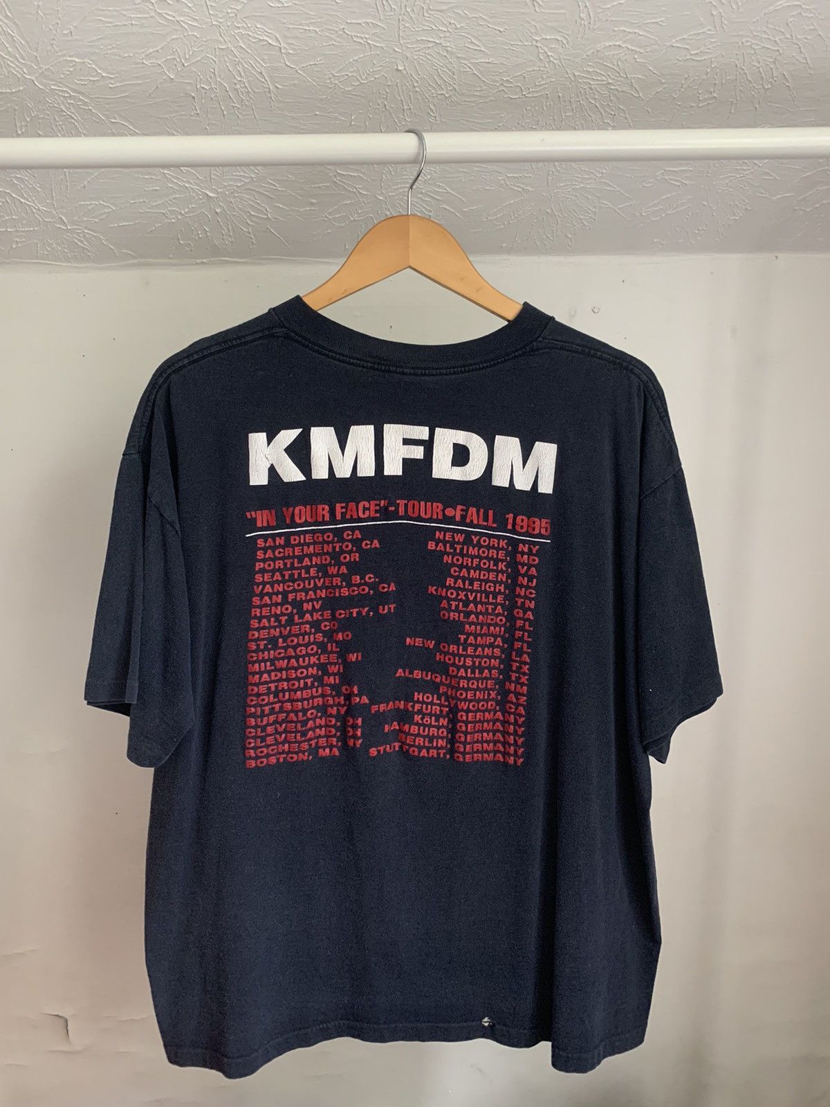 91’ KMFDM In Your Face sold Tour T-Shirt