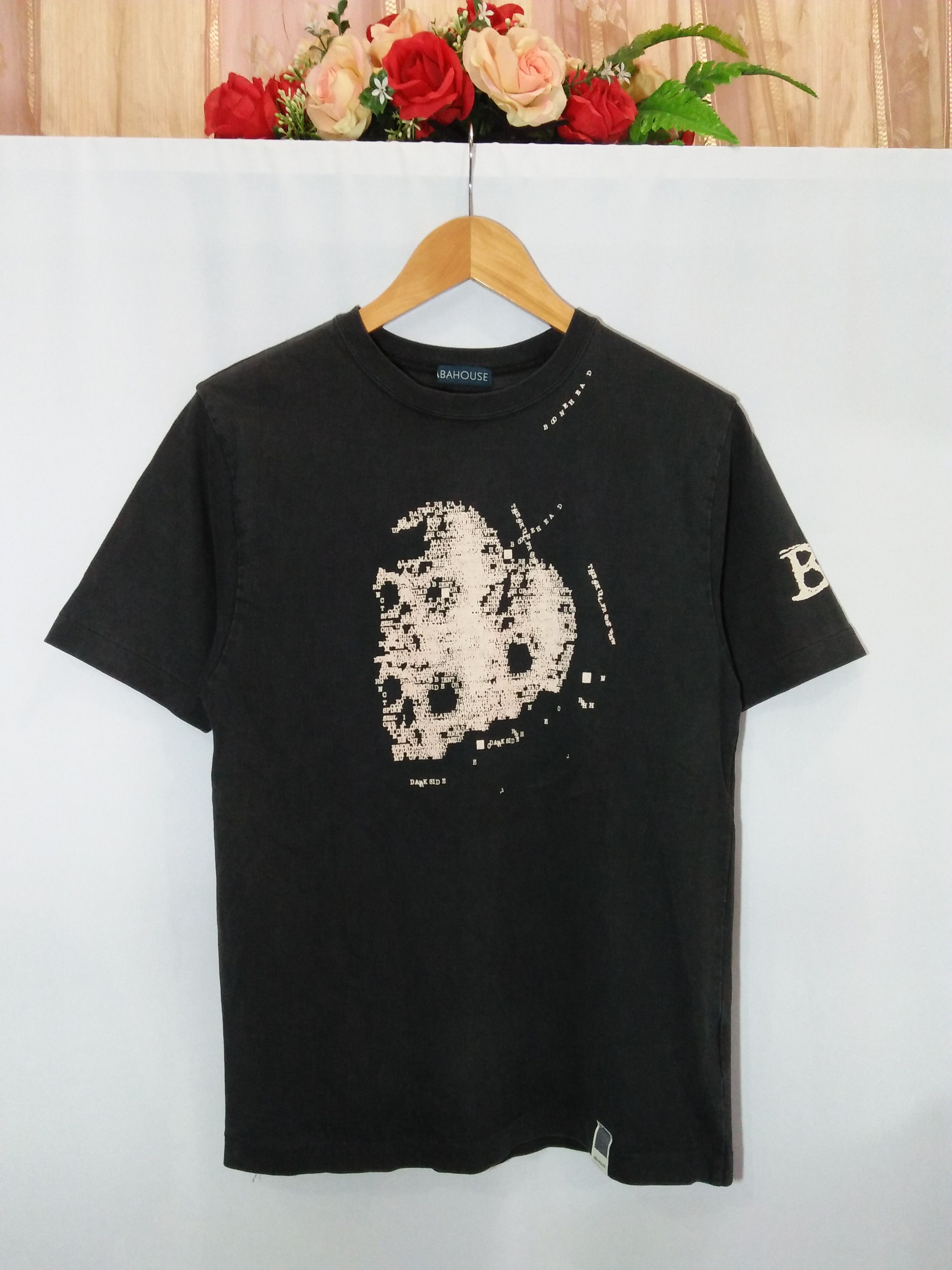 ABAHOUSE × Japanese Brand Vintage Abahouse Skull Bone Head Tshirt Size US M / EU 48-50 / 2 - 1 Thumbnail
