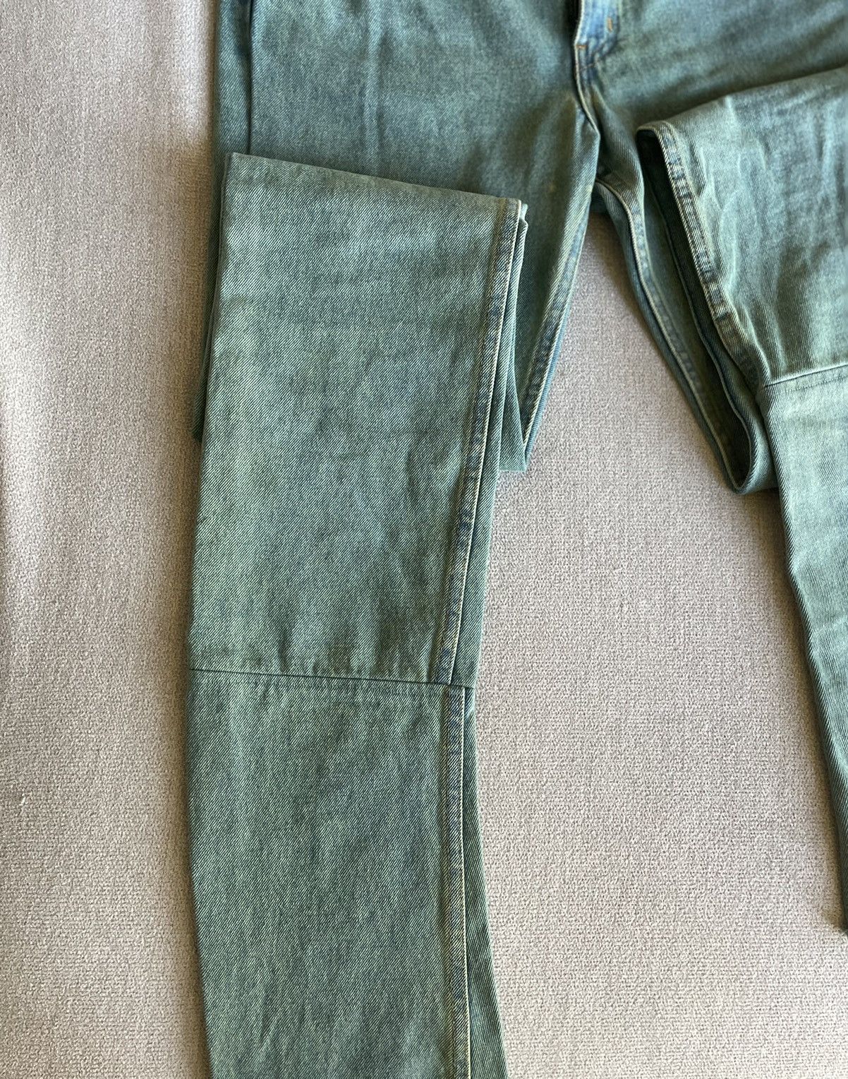 Vale Vale Forever Blue Stacked Denim Size US 32 / EU 48 - 2 Thumbnail