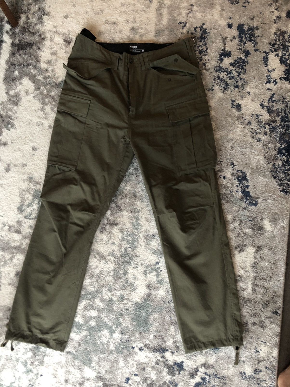 Haven BDU Cargo Pants Olive Green