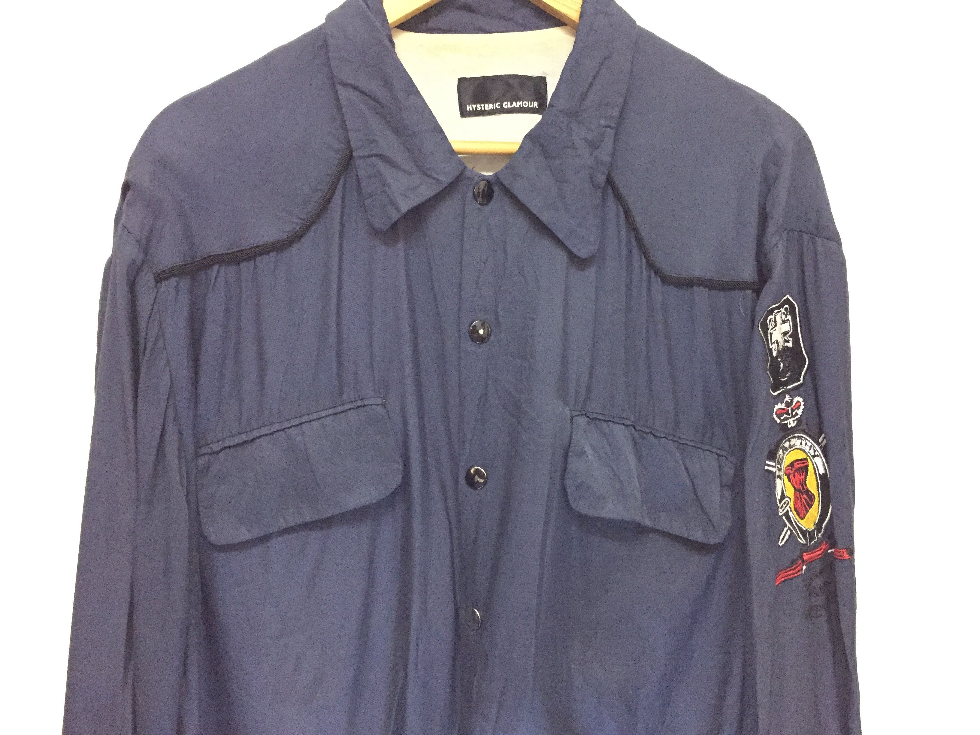Hysteric Glamour 1980s 🔥 HYSTERIC GLAMOUR witch bowling jacket Size US M / EU 48-50 / 2 - 6 Thumbnail