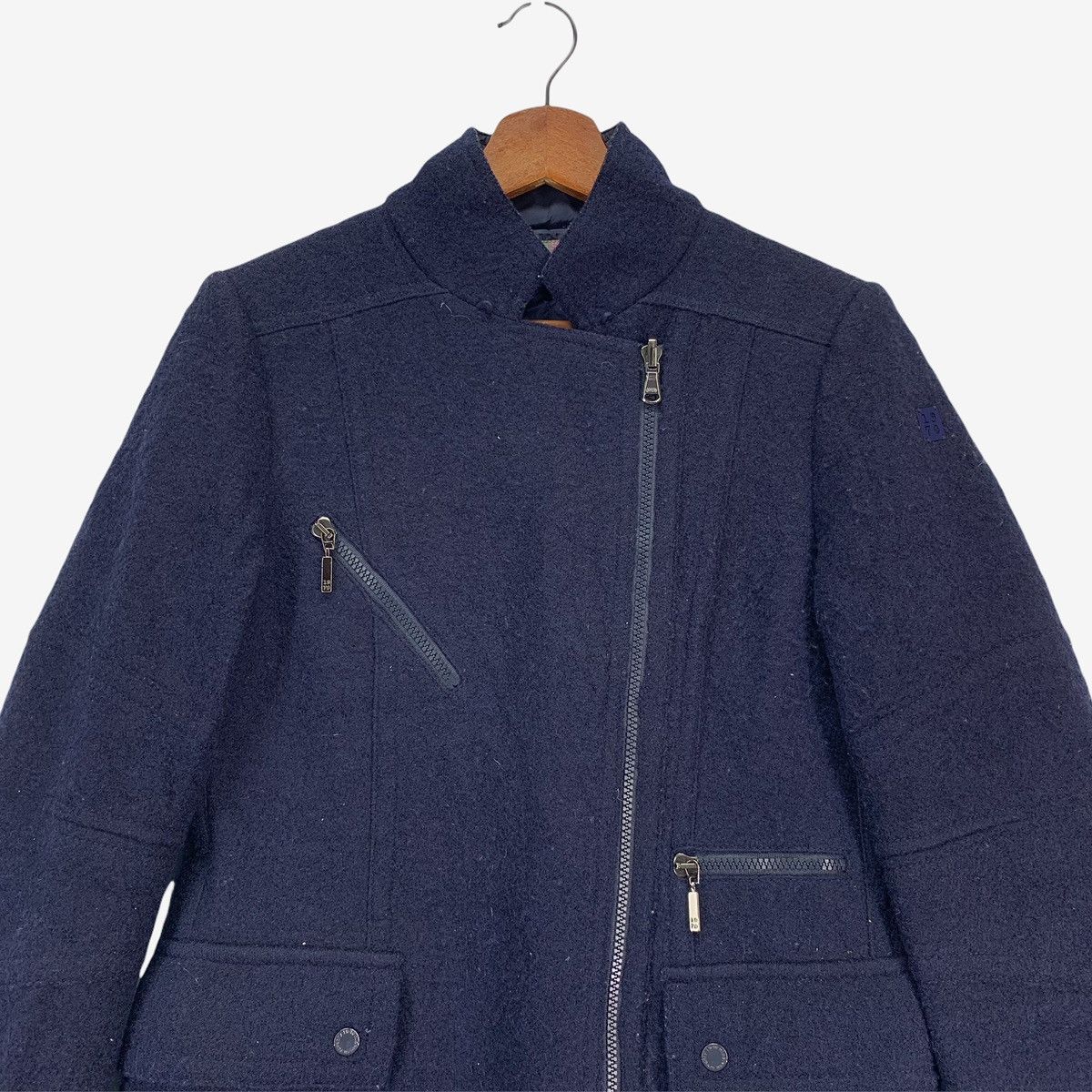 If Six Was Nine Vintage Nineteen Seventy Asymmetrical Wool Coat Size US S / EU 44-46 / 1 - 3 Thumbnail