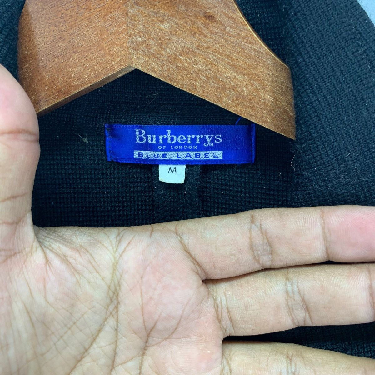 Burberry Vintage Burberrys Black Coat Size M / US 6-8 / IT 42-44 - 7 Thumbnail