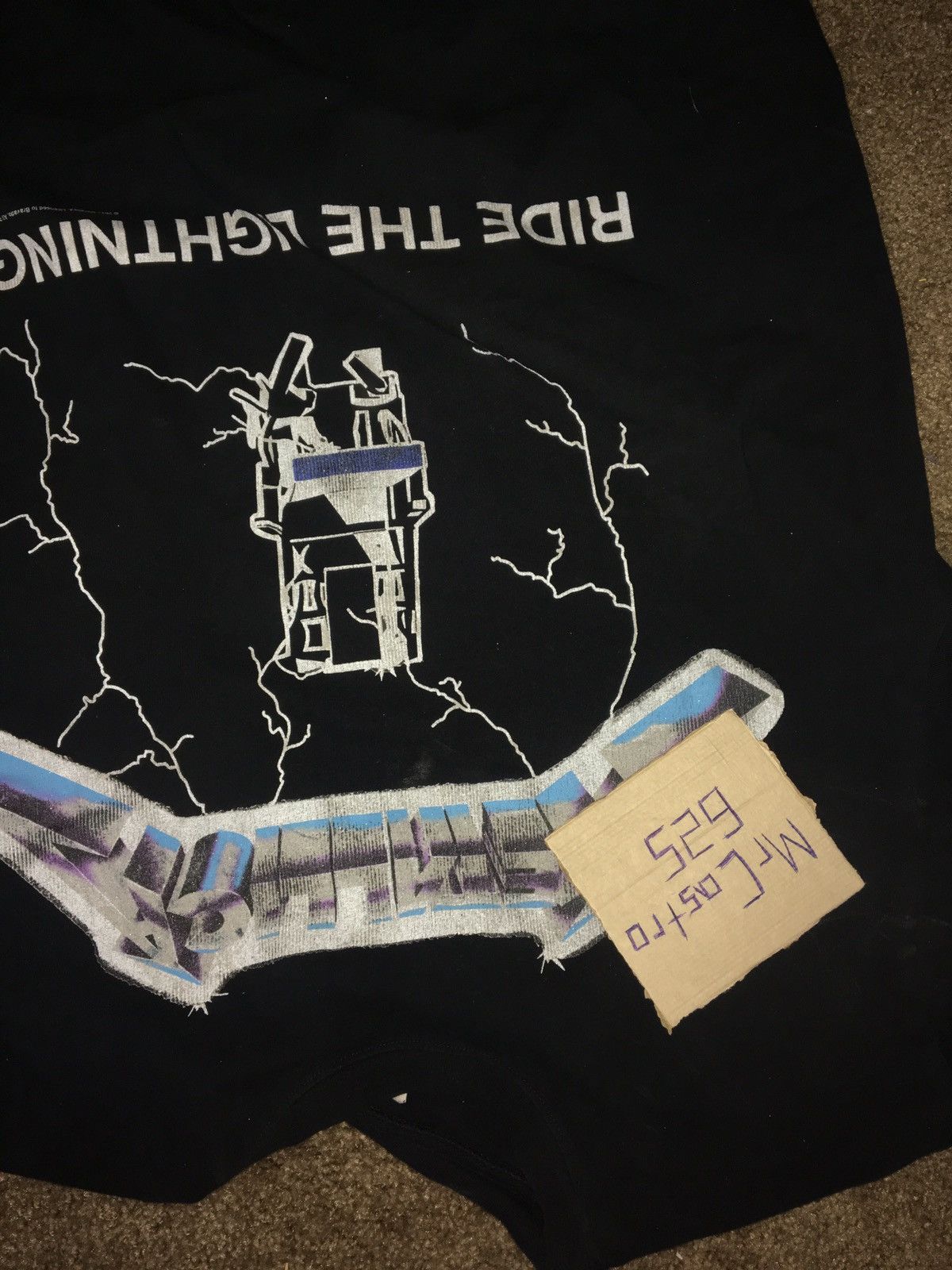 VINTAGE FEAR OF GOD ride the lightning