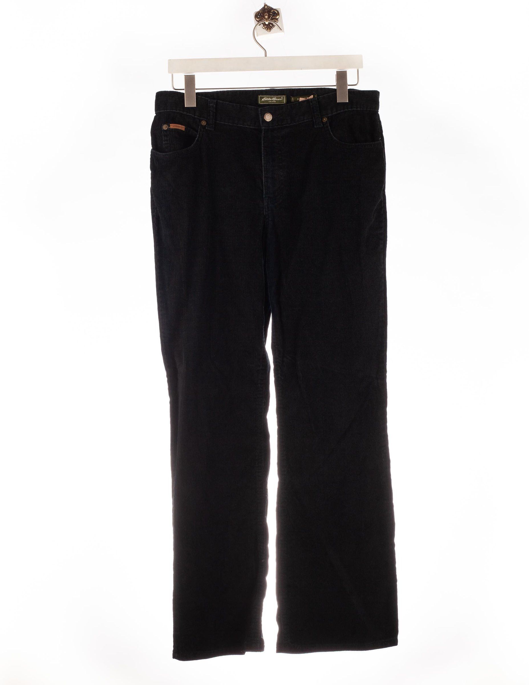 Eddie Bauer Vintage Eddie Bauer Corduroy Pants Eddie Bauer Logo Black