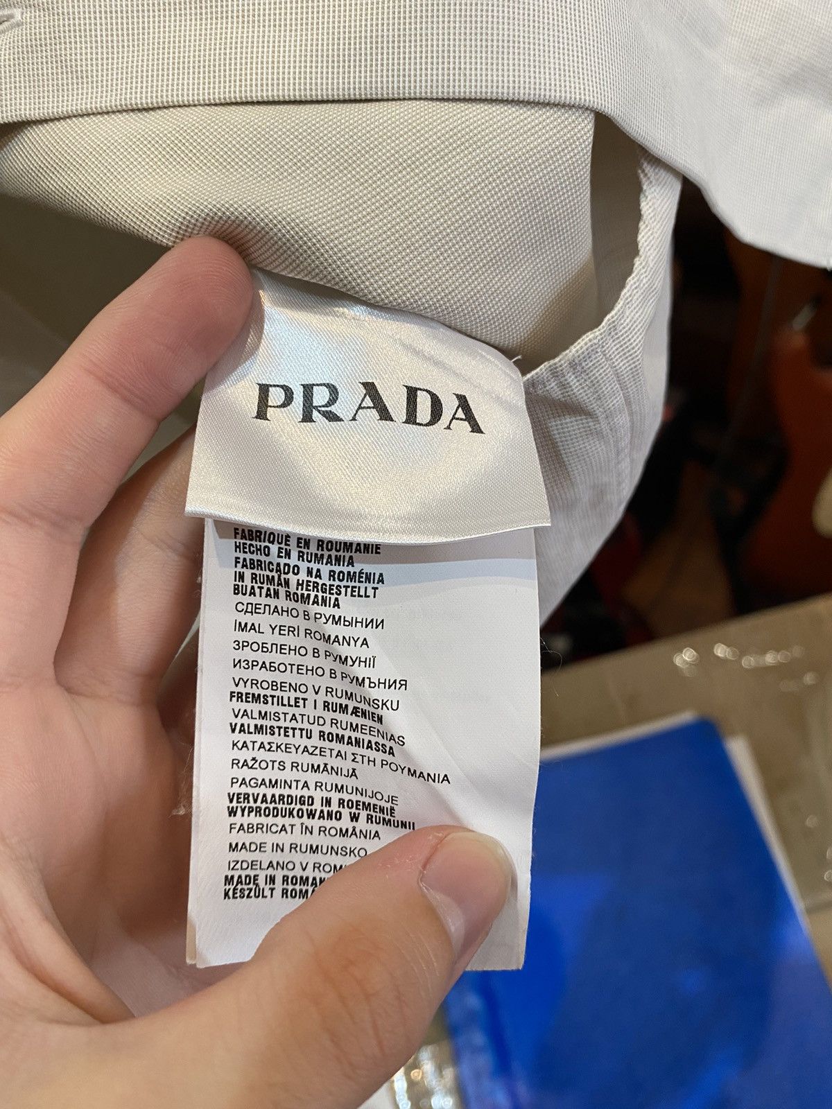 Prada Prada Triangle logo shirt Size US L / EU 52-54 / 3 - 3 Thumbnail