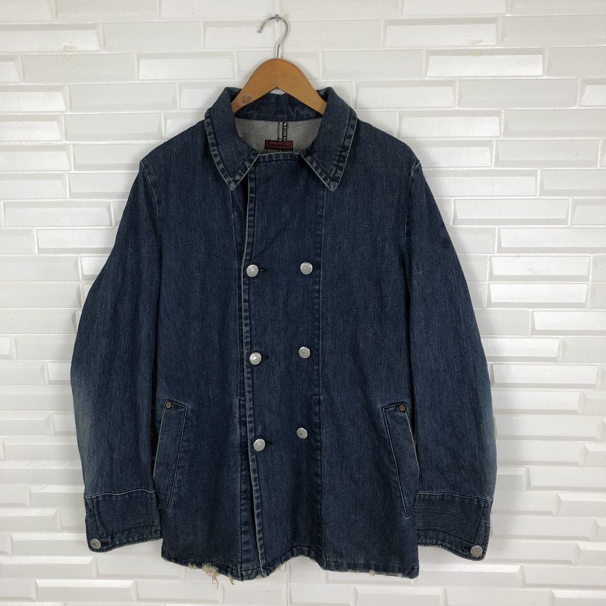 JOHN BULL UNION MADE DISTREES DENIM VINTAGE JACKET