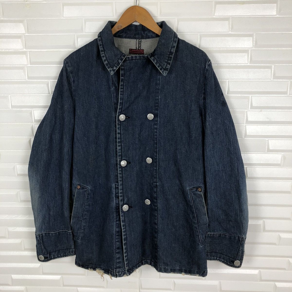 Johnbull × Vintage JOHN BULL UNION MADE DISTREES DENIM VINTAGE JACKET Size US M / EU 48-50 / 2 - 2 Thumbnail