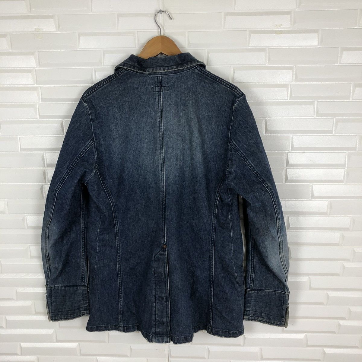 Johnbull × Vintage JOHN BULL UNION MADE DISTREES DENIM VINTAGE JACKET Size US M / EU 48-50 / 2 - 6 Thumbnail
