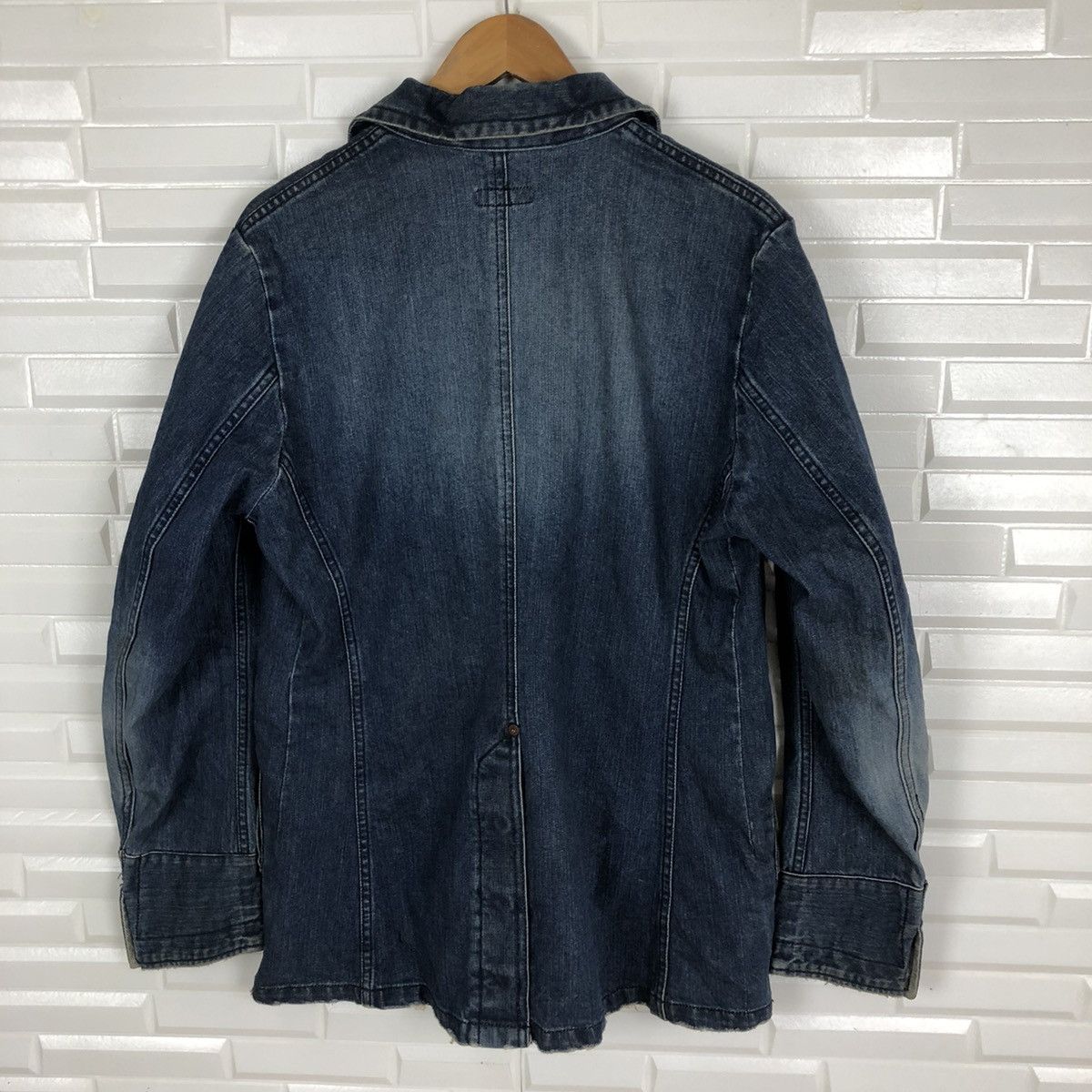 Johnbull × Vintage JOHN BULL UNION MADE DISTREES DENIM VINTAGE JACKET Size US M / EU 48-50 / 2 - 7 Thumbnail