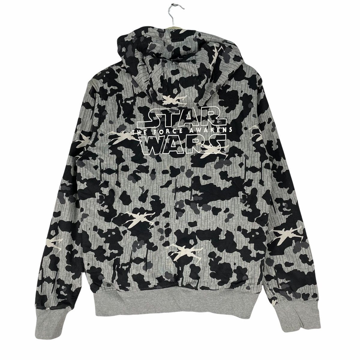 Star Wars 🌟STAR WARS The Force Awakens Hoodie Camo Sherpa Sweatshirt Size US L / EU 52-54 / 3 - 1 Thumbnail