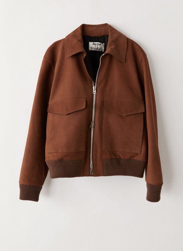 Acne Studios Suede Leather Jacket Size US S / EU 44-46 / 1 - 1 Thumbnail