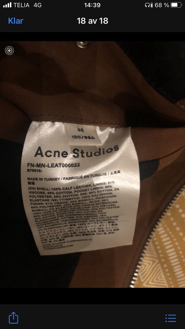 Acne Studios Suede Leather Jacket Size US S / EU 44-46 / 1 - 7 Thumbnail