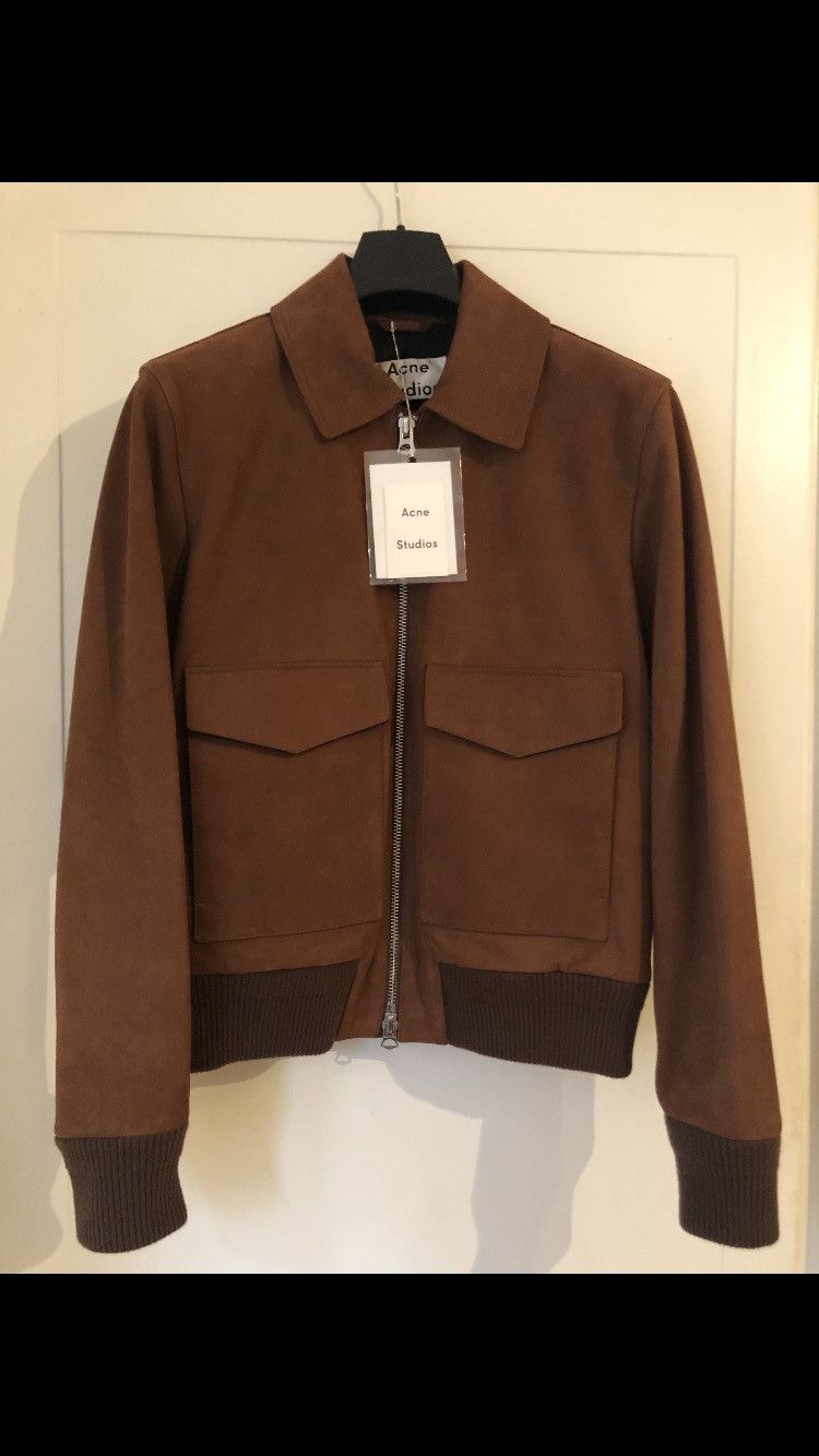 Acne Studios Suede Leather Jacket Size US S / EU 44-46 / 1 - 3 Thumbnail