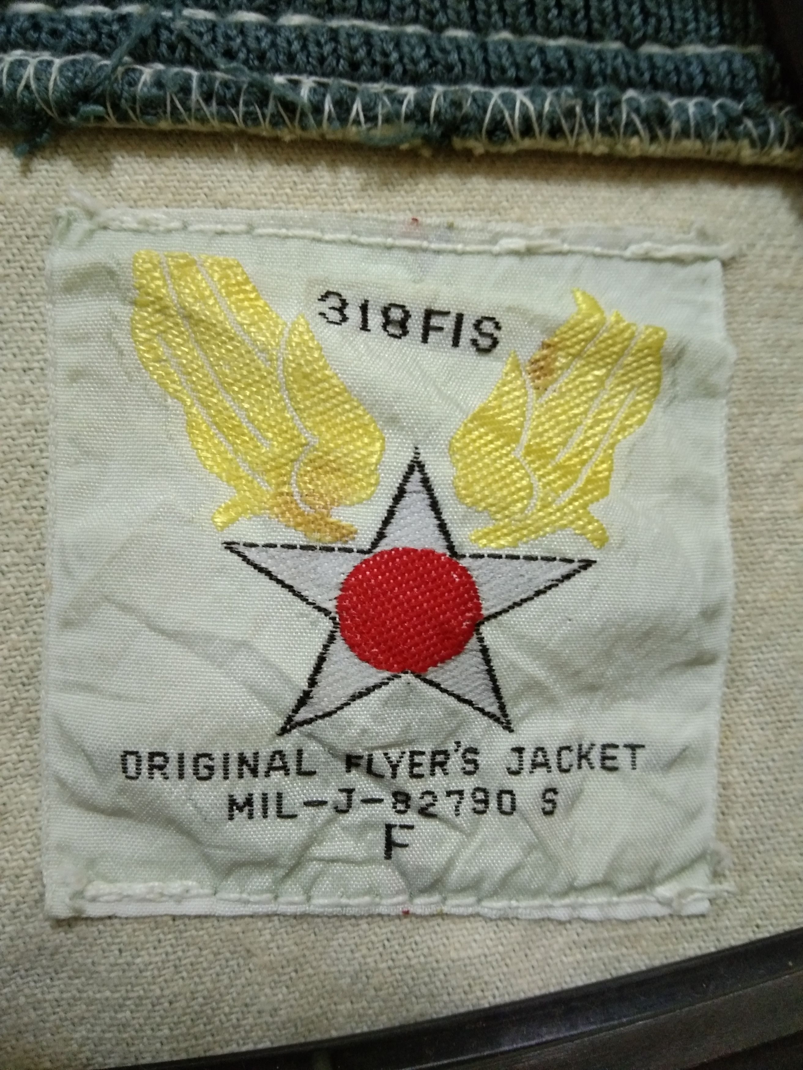 Other Vintage Denim Flight Jacket Size US XL / EU 56 / 4 - 4 Thumbnail