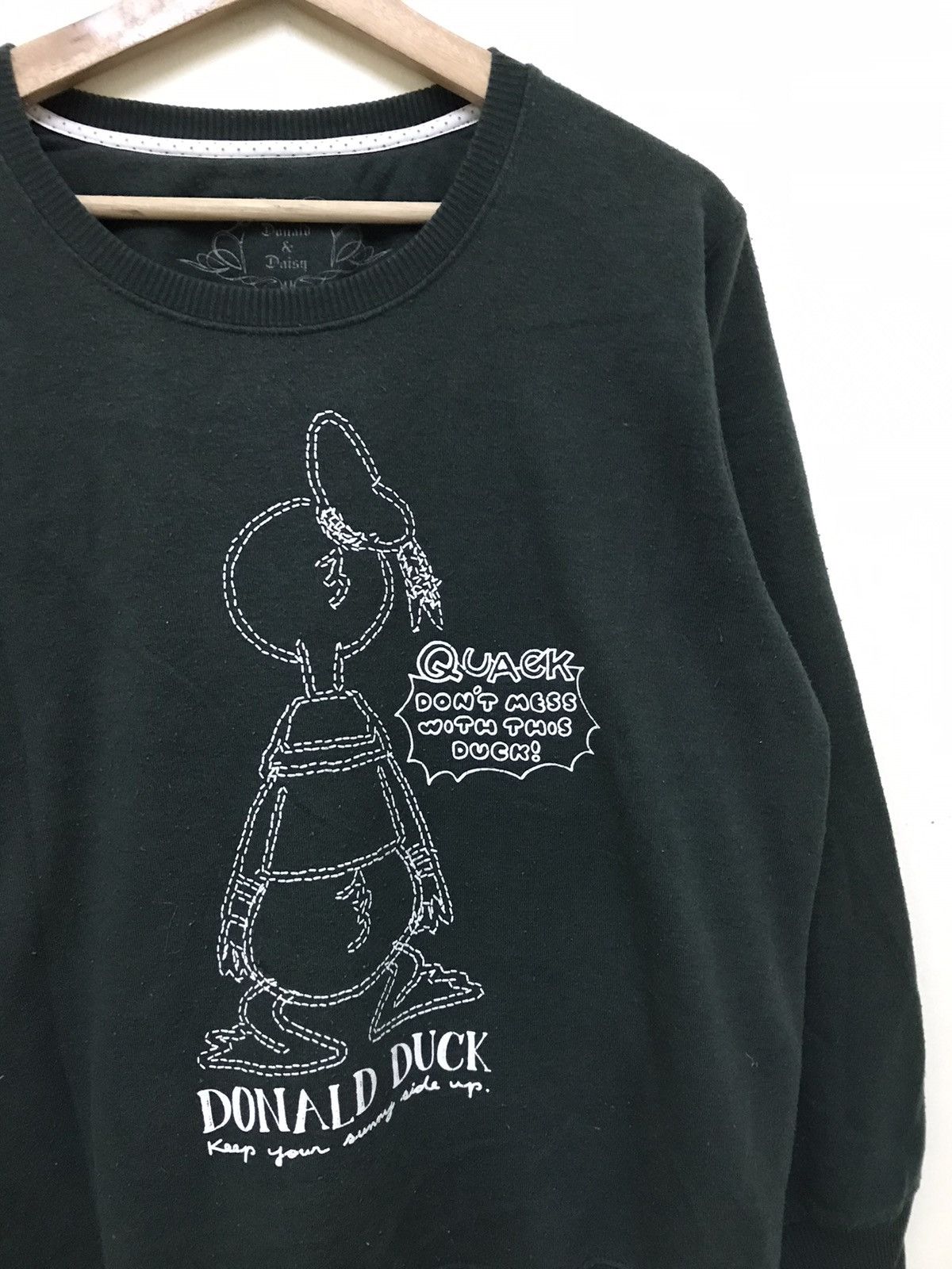 Disney Disney Donald Duck Sweatshirt Crewneck Big Print Size US L / EU 52-54 / 3 - 5 Thumbnail