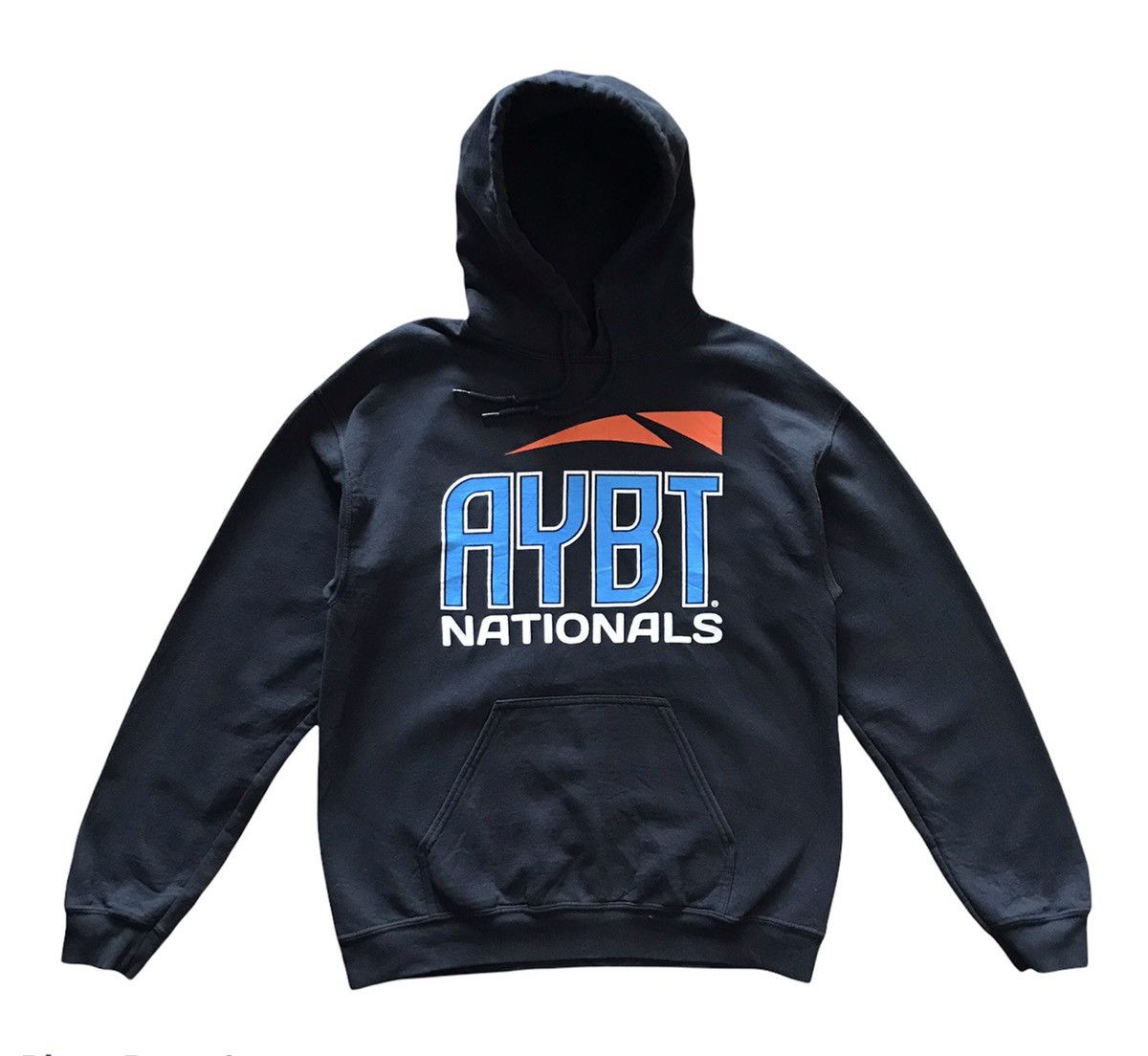 Sportswear AYBT Nationals spellout hoodie sweatshirt M size