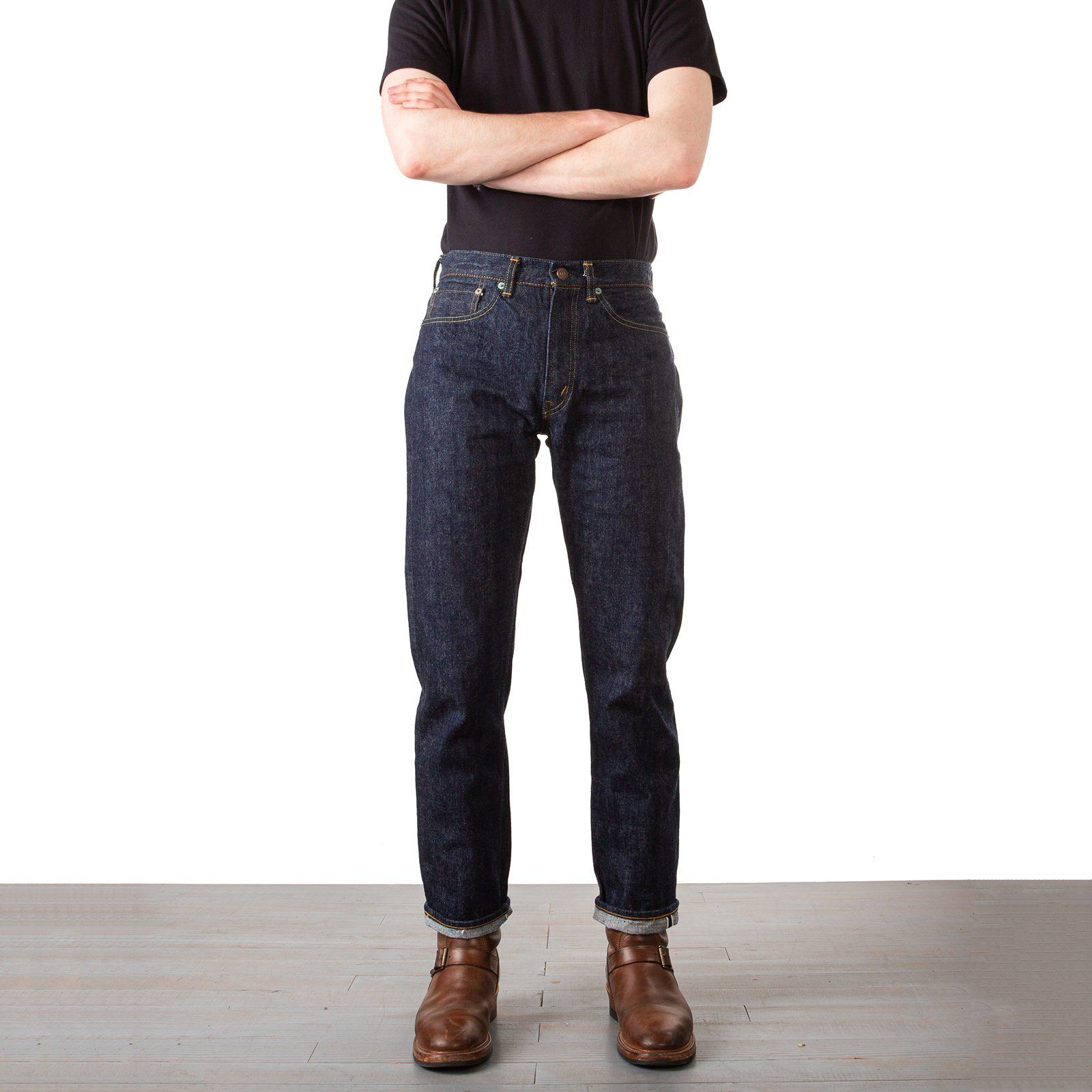 Orslow ORSLOW 1 WASH LOT 107 DENIM SELVEDGE (D39) Size US 29 - 8 Thumbnail