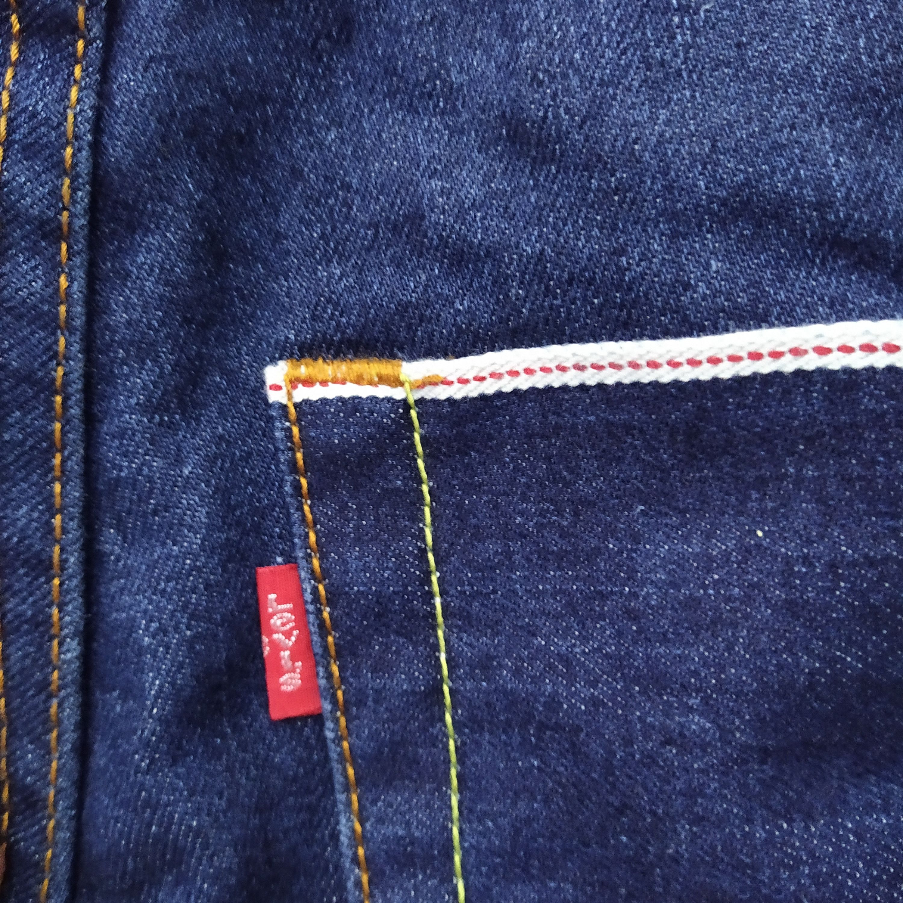 Fragment Design × Hiroshi Fujiwara × Levi's LEVIS FENOM FRAGMENT Hiroshi Fujiwara DENIM SELVEDGE (D38) Size US 29 - 2 Thumbnail